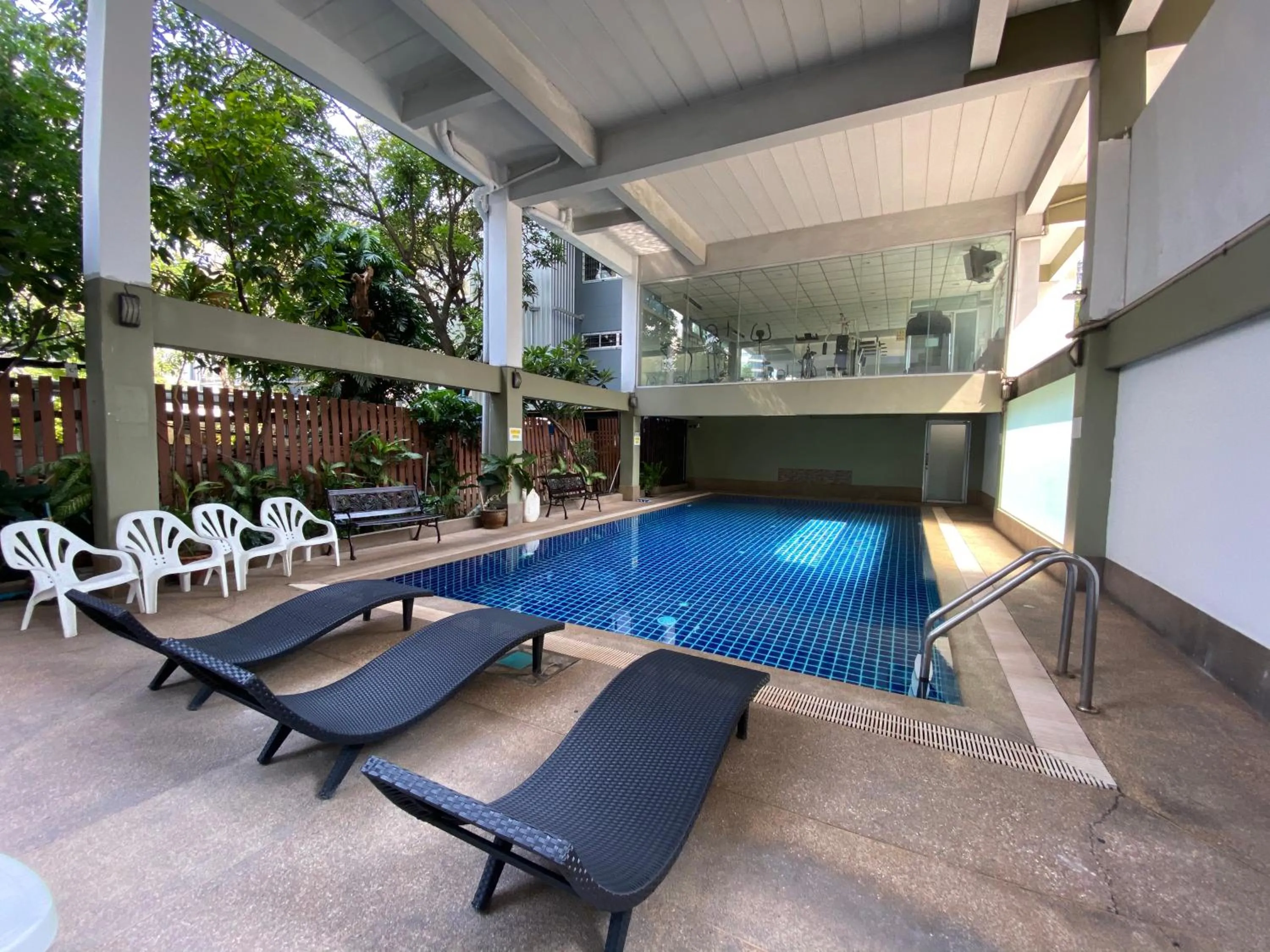 Swimming pool in Boss Hotel