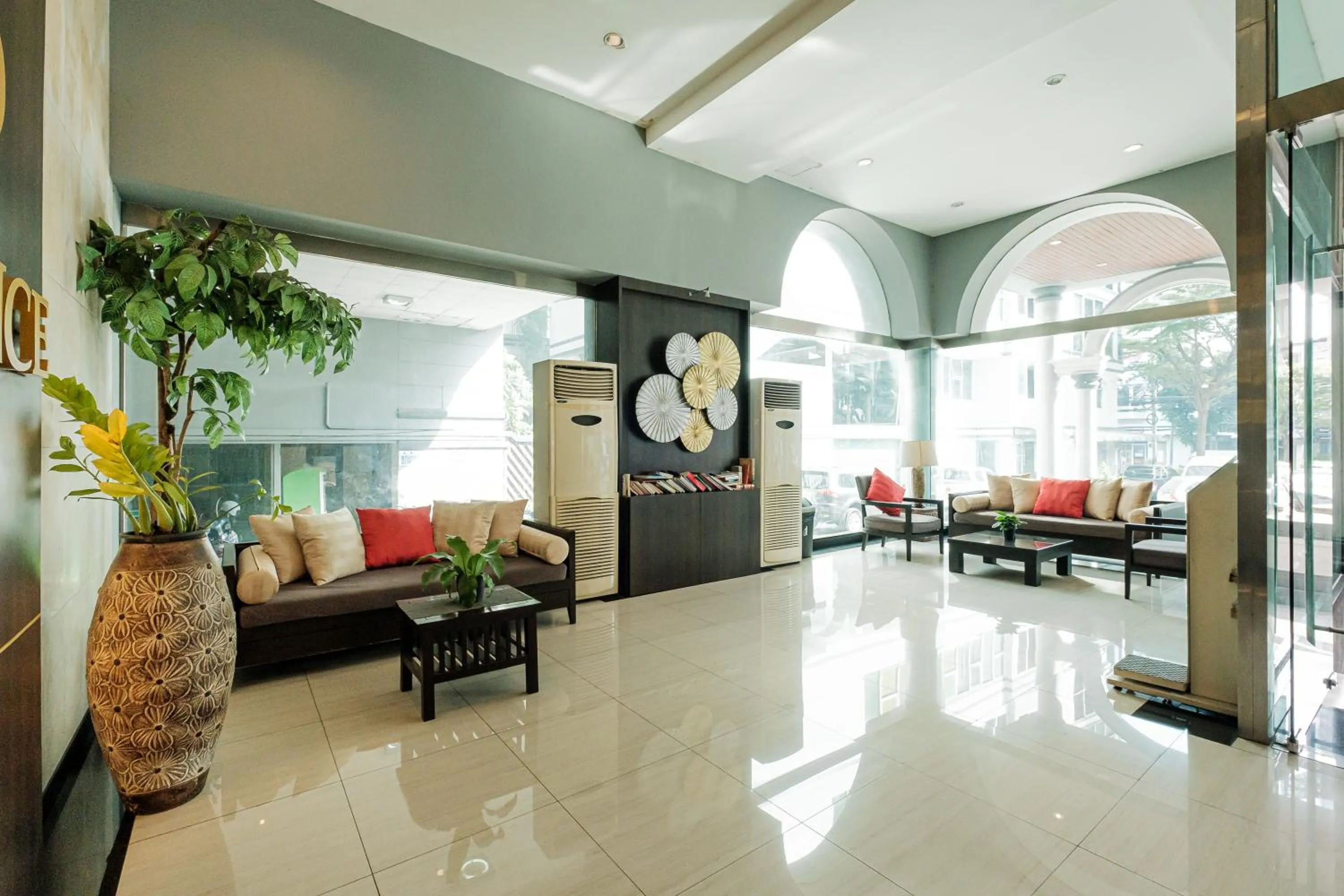 Lobby or reception in Boss Hotel