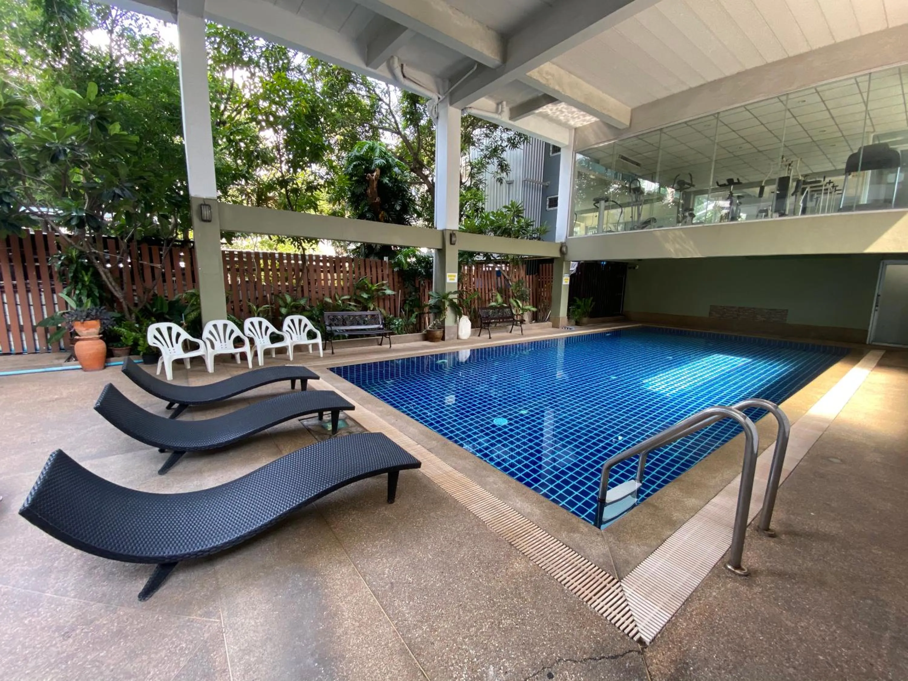 Swimming pool in Boss Hotel