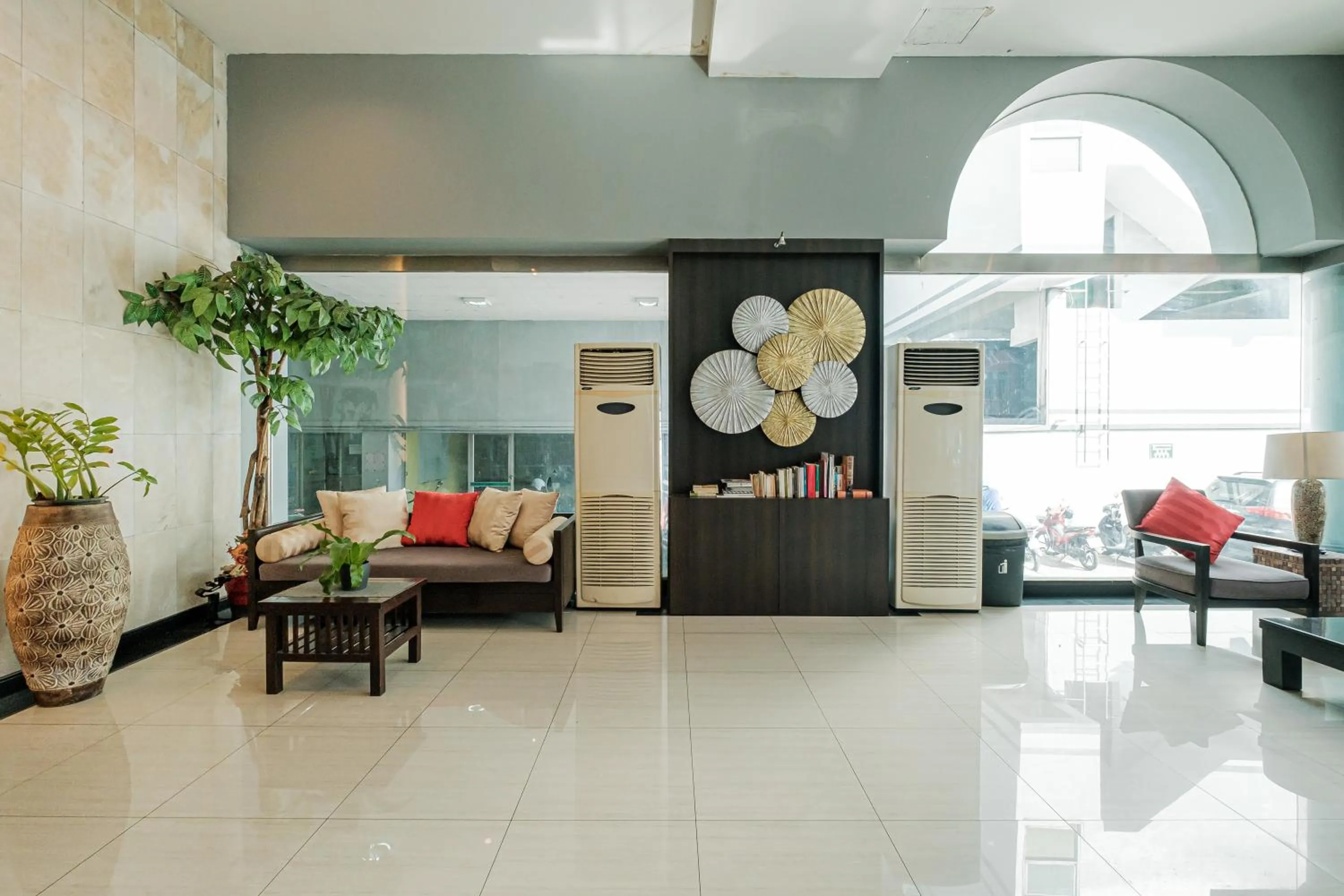 Lobby or reception in Boss Hotel