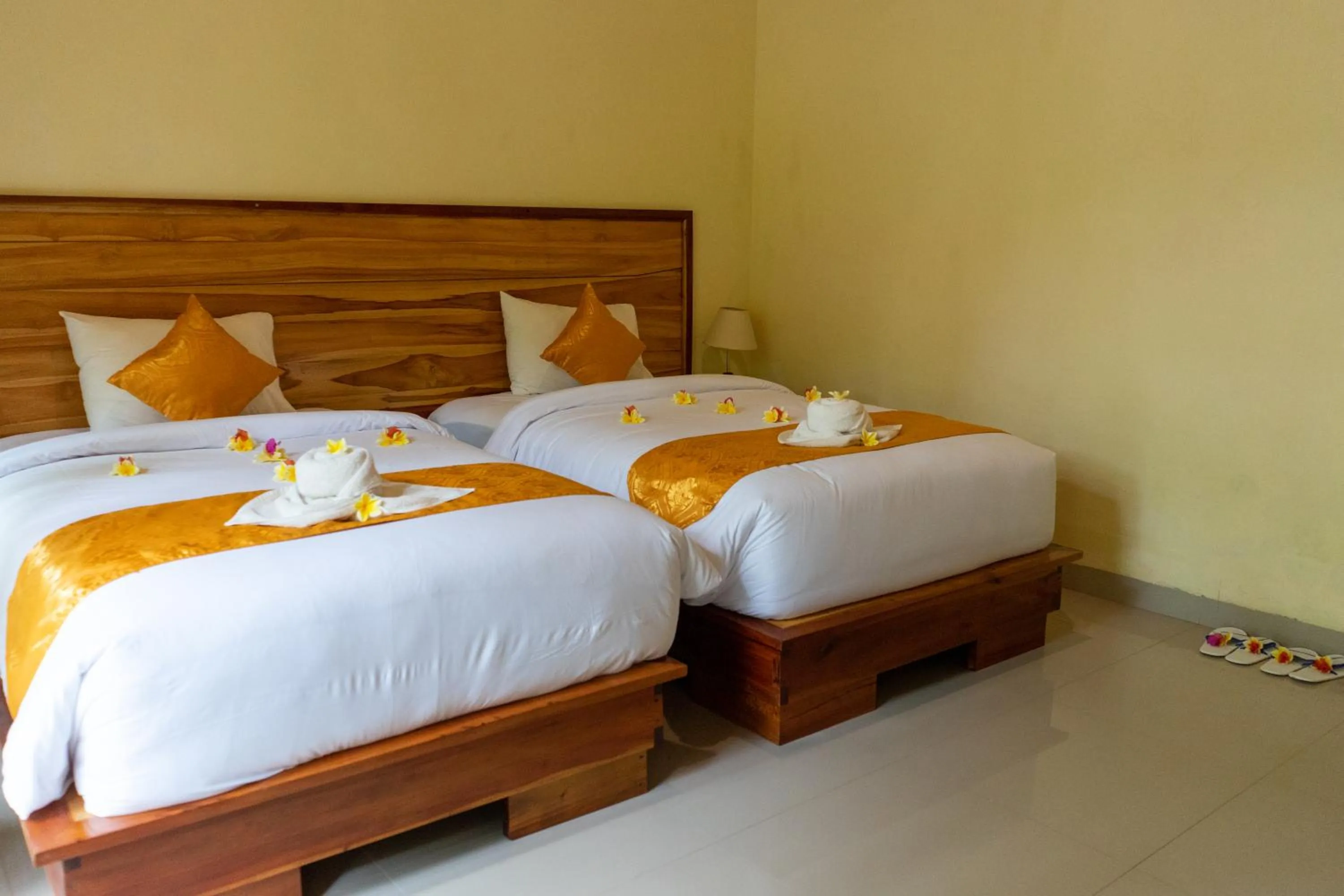 Bed in Penida Bay Village