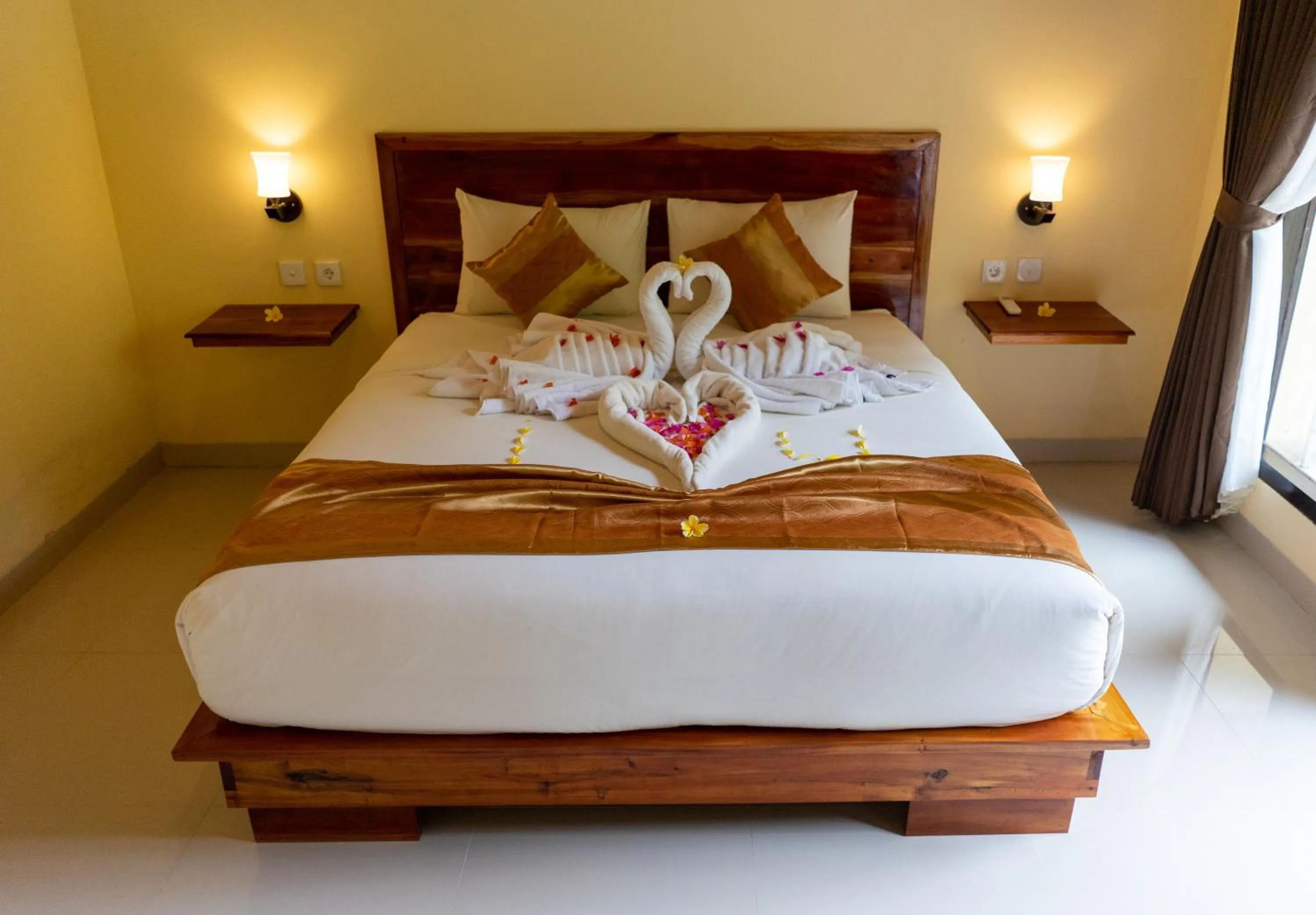 Bed in Penida Bay Village