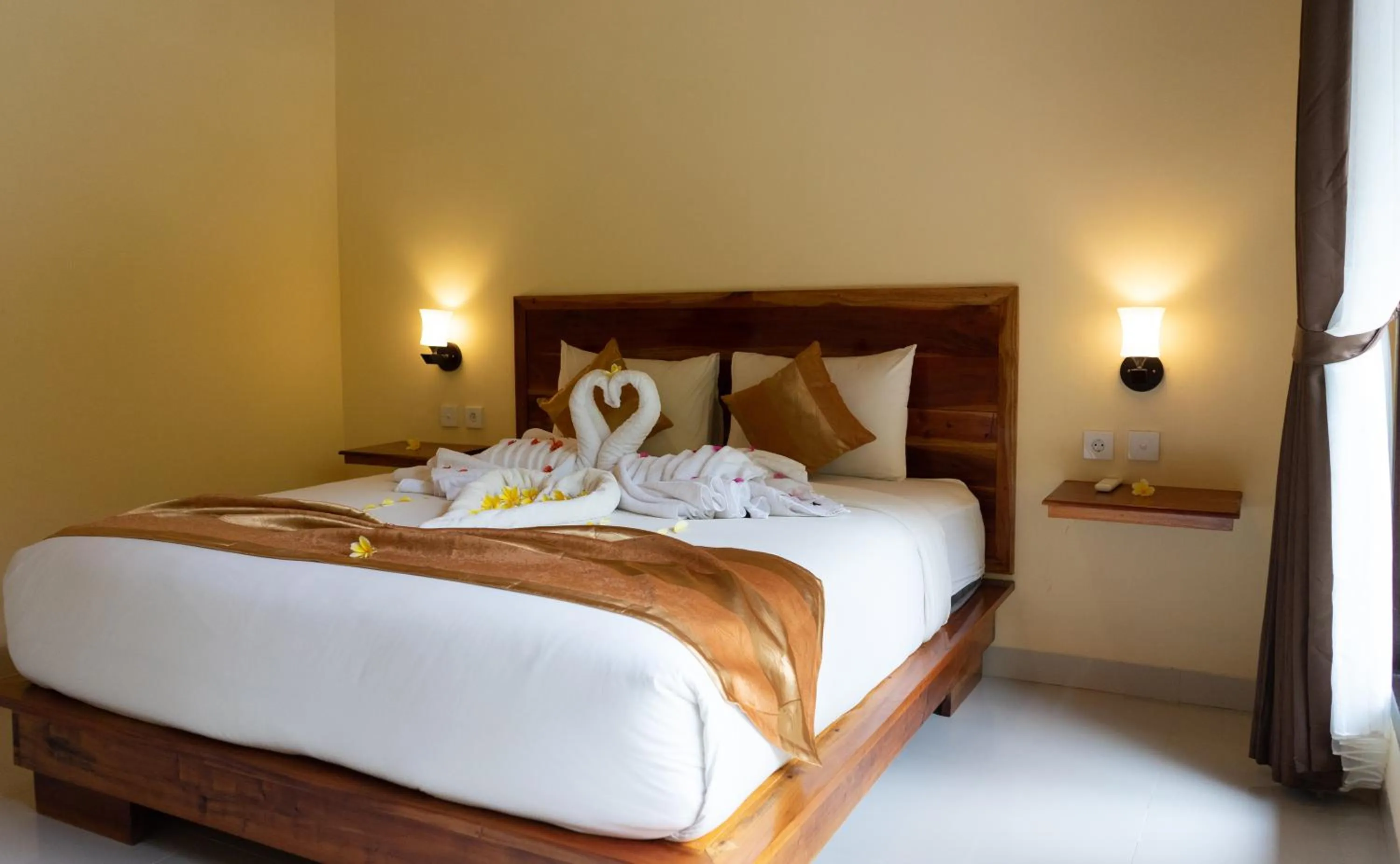 Bed in Penida Bay Village