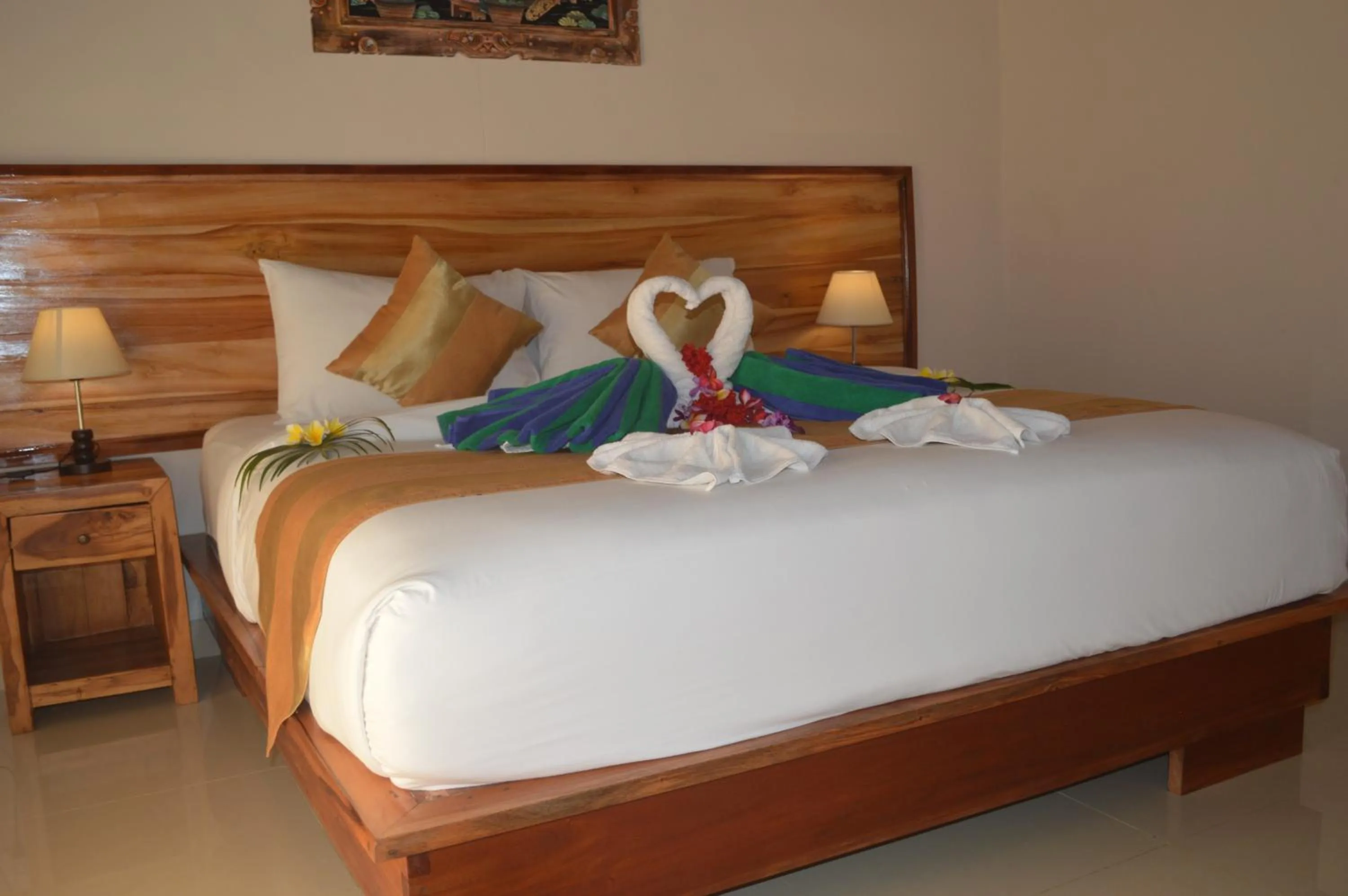 Bed in Penida Bay Village