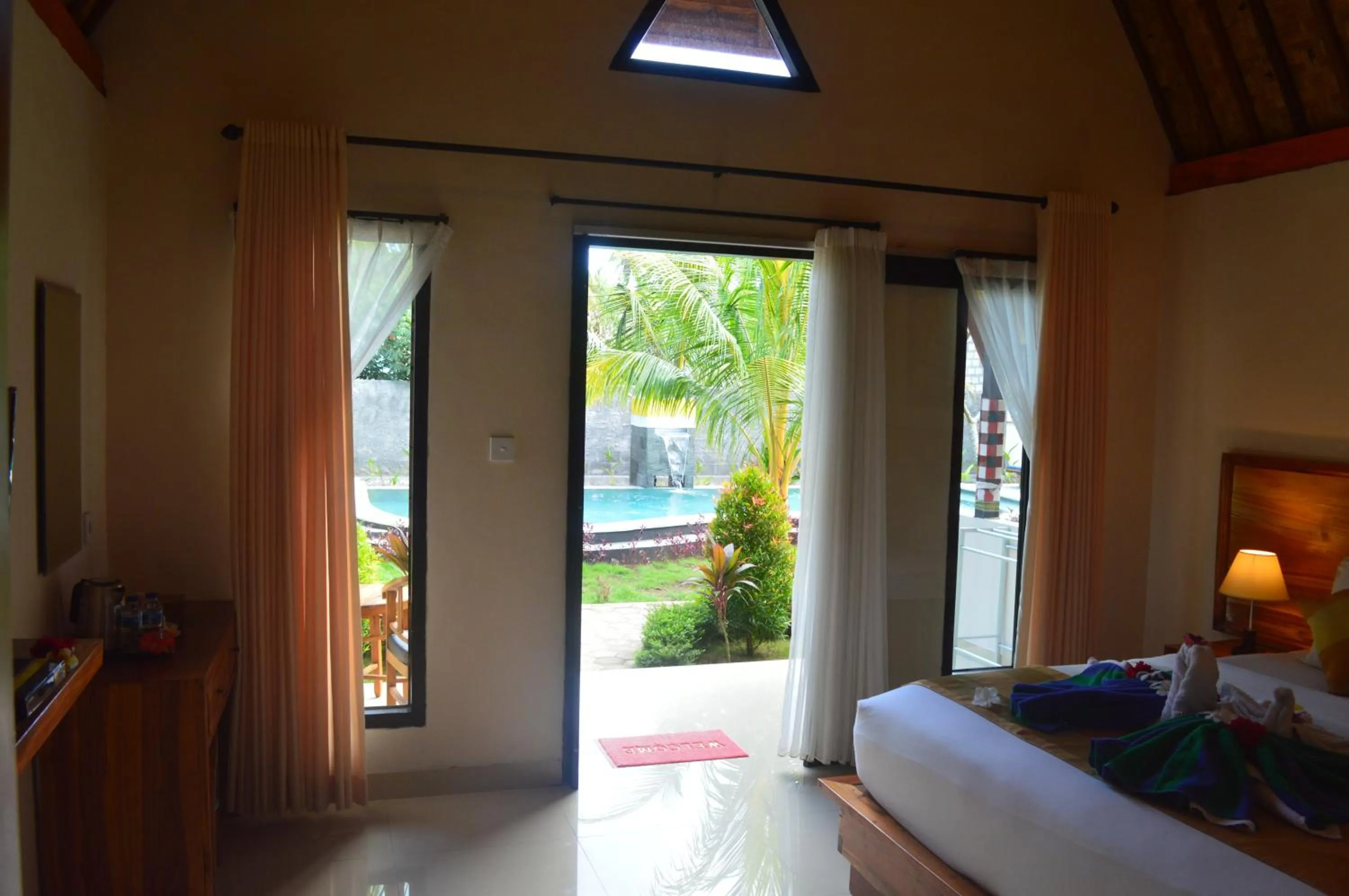Garden view, Bed in Penida Bay Village