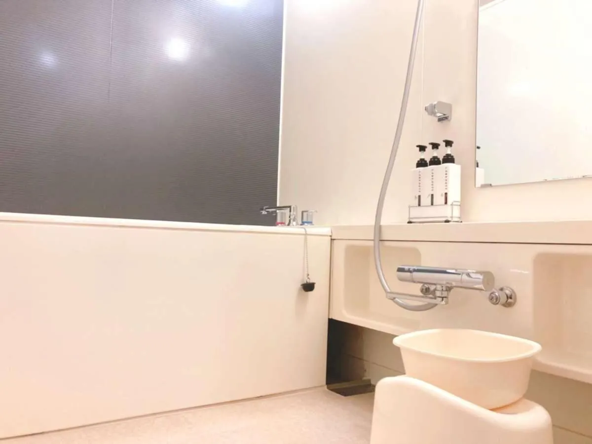 Bathroom in Hotel Shin Osaka