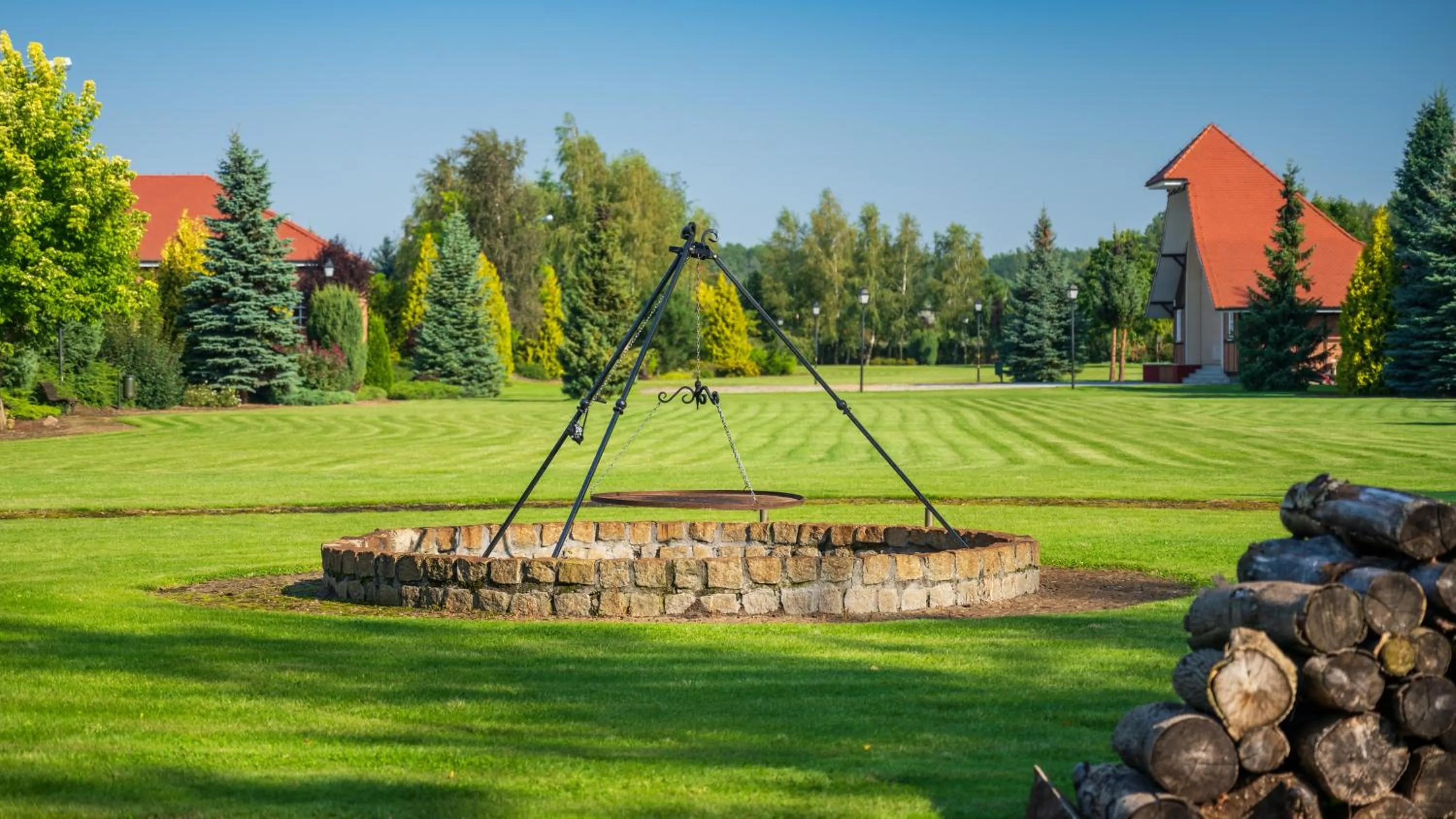BBQ facilities in Hotel Habenda