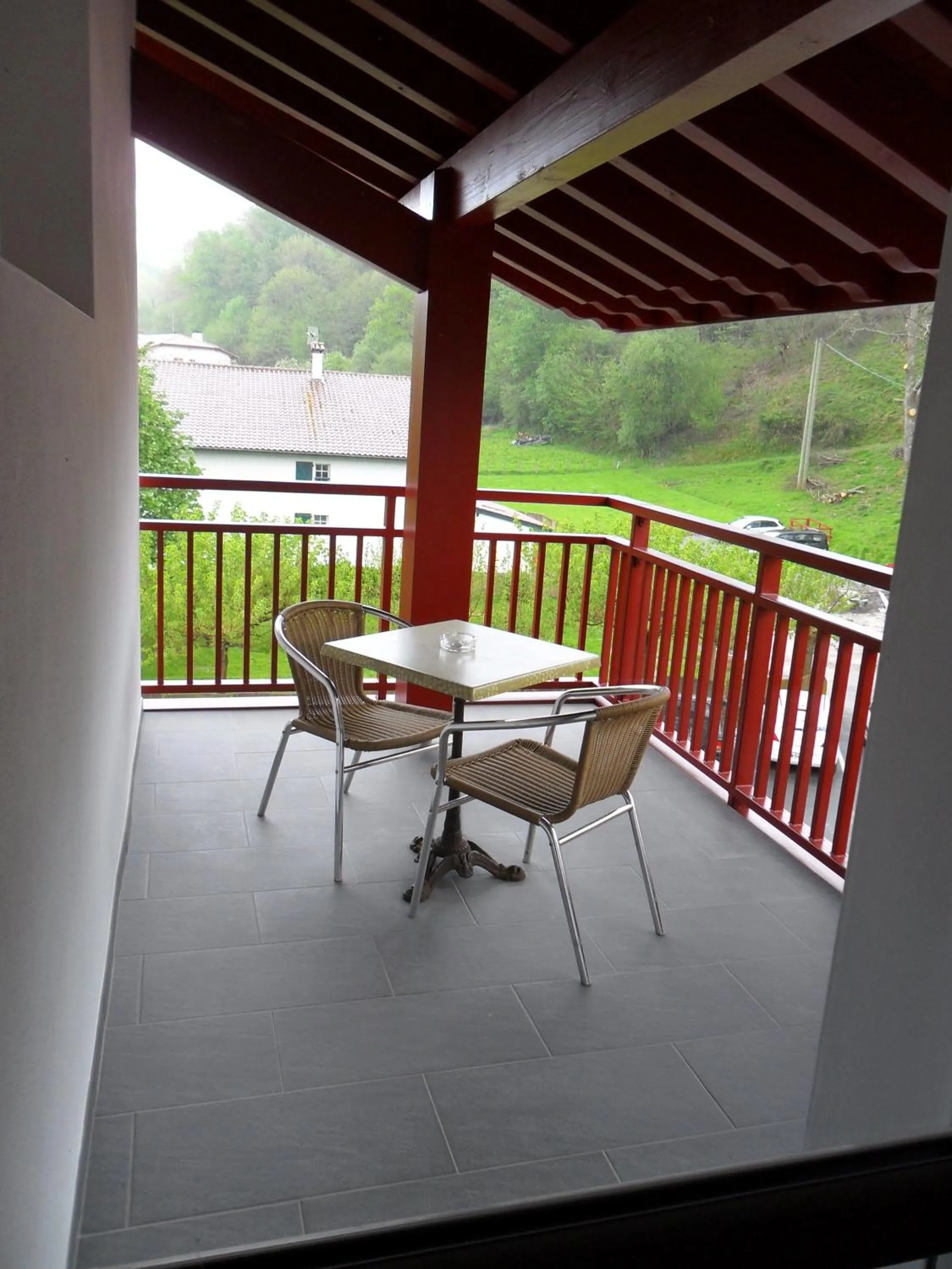 Mountain view in Logis Hotel Ur-Hegian