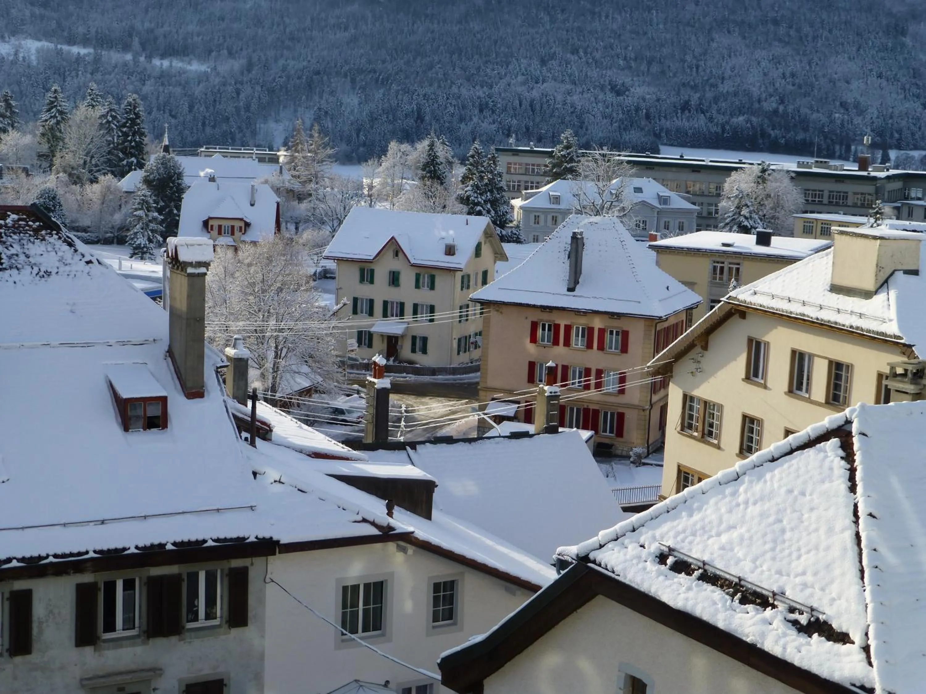 Bird's eye view in Hôtel de France