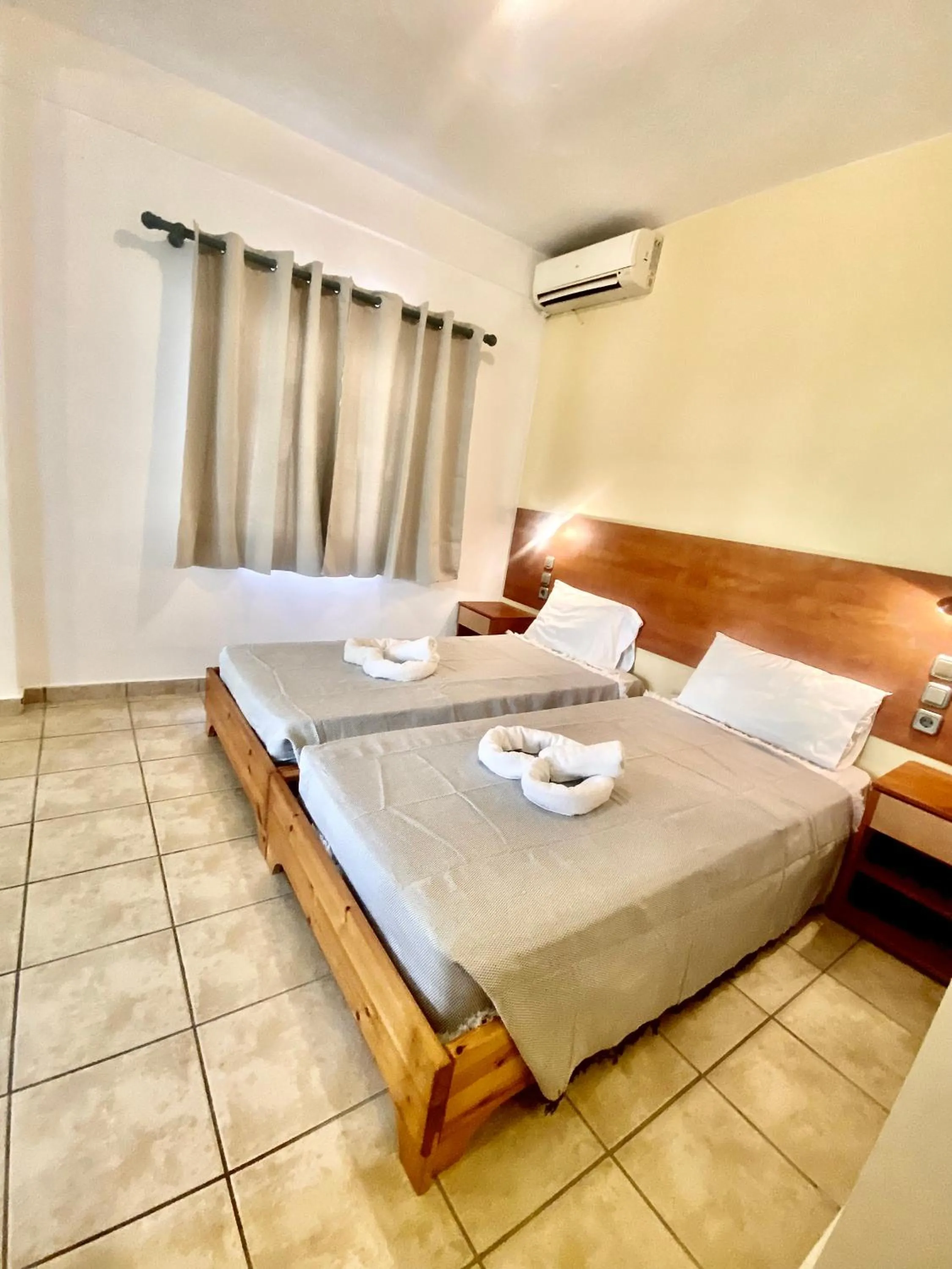 Bedroom, Bed in Nireas Resort Corfu