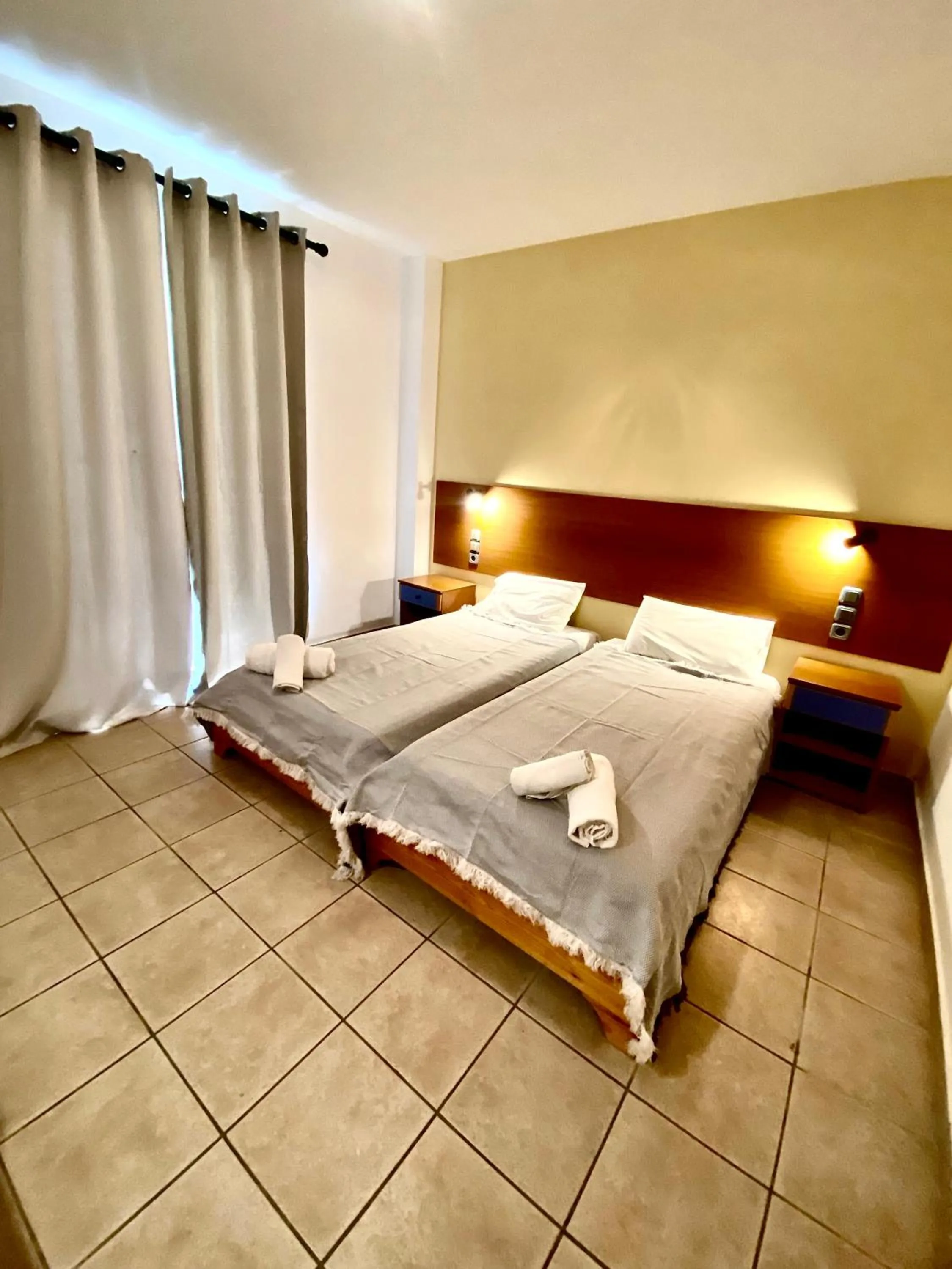 Bedroom, Bed in Nireas Resort Corfu