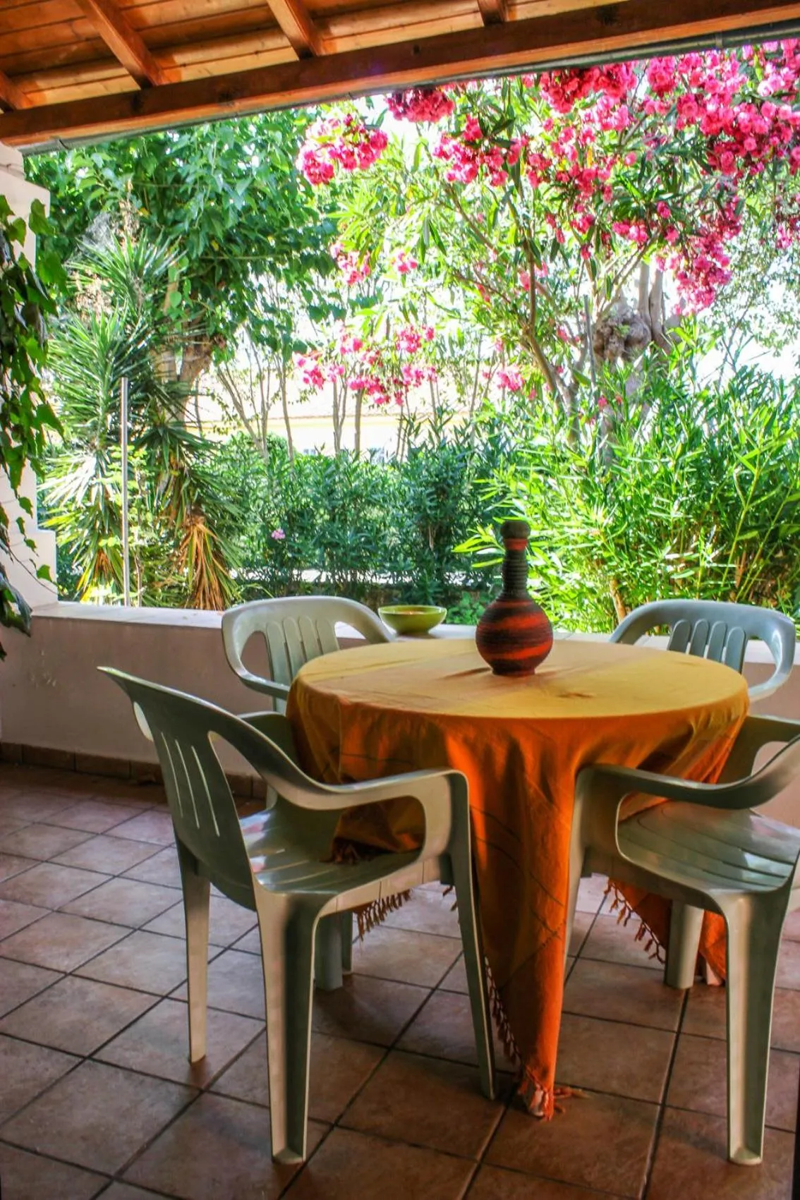 Balcony/Terrace in Nireas Resort Corfu