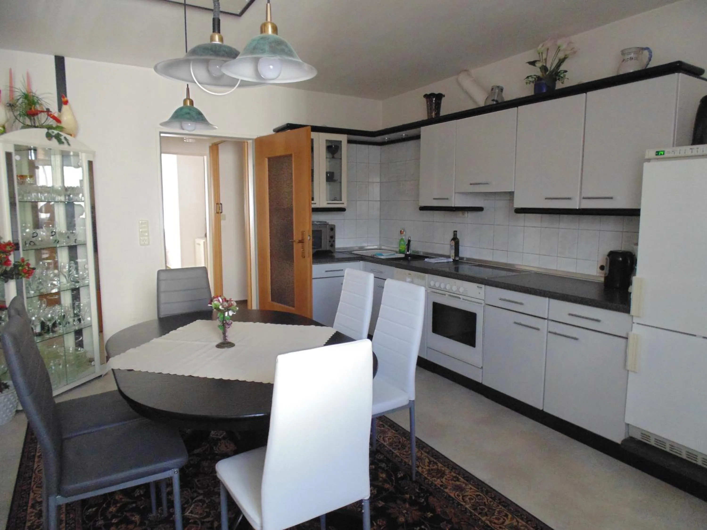 Communal kitchen in Hotel Seehaus