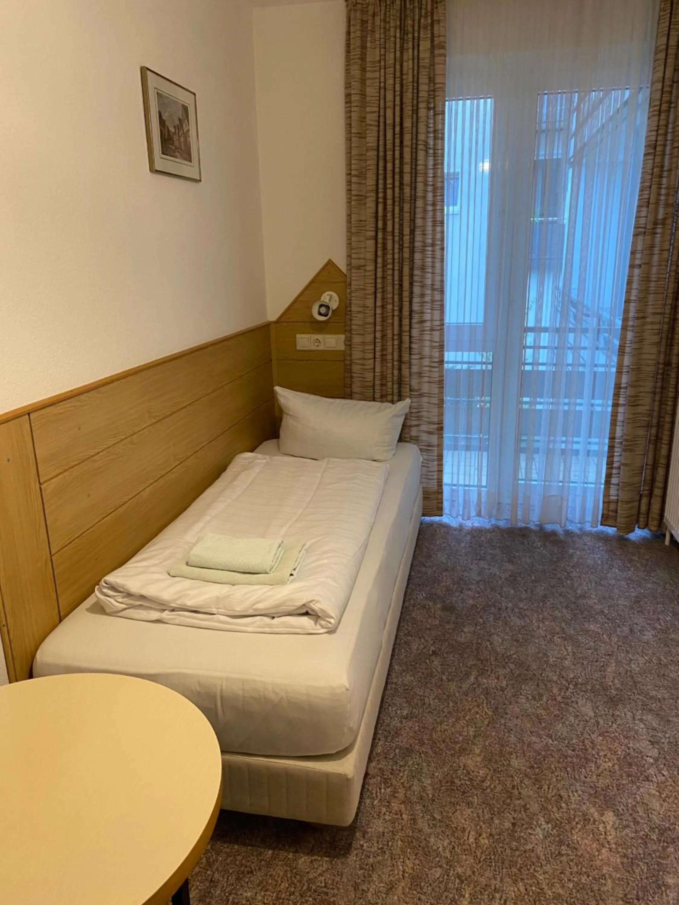 Bed in Hotel Seehaus