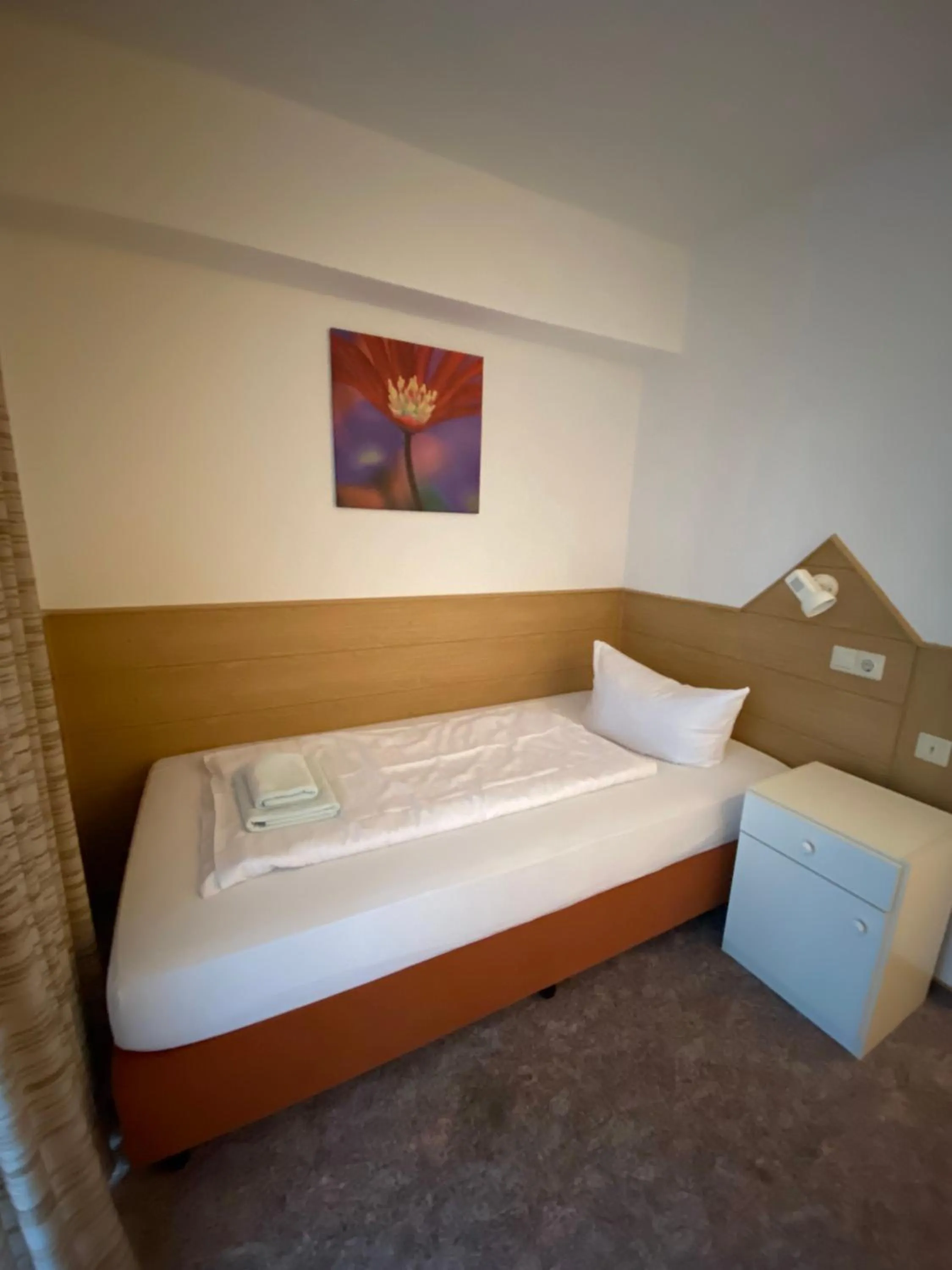 Bed in Hotel Seehaus