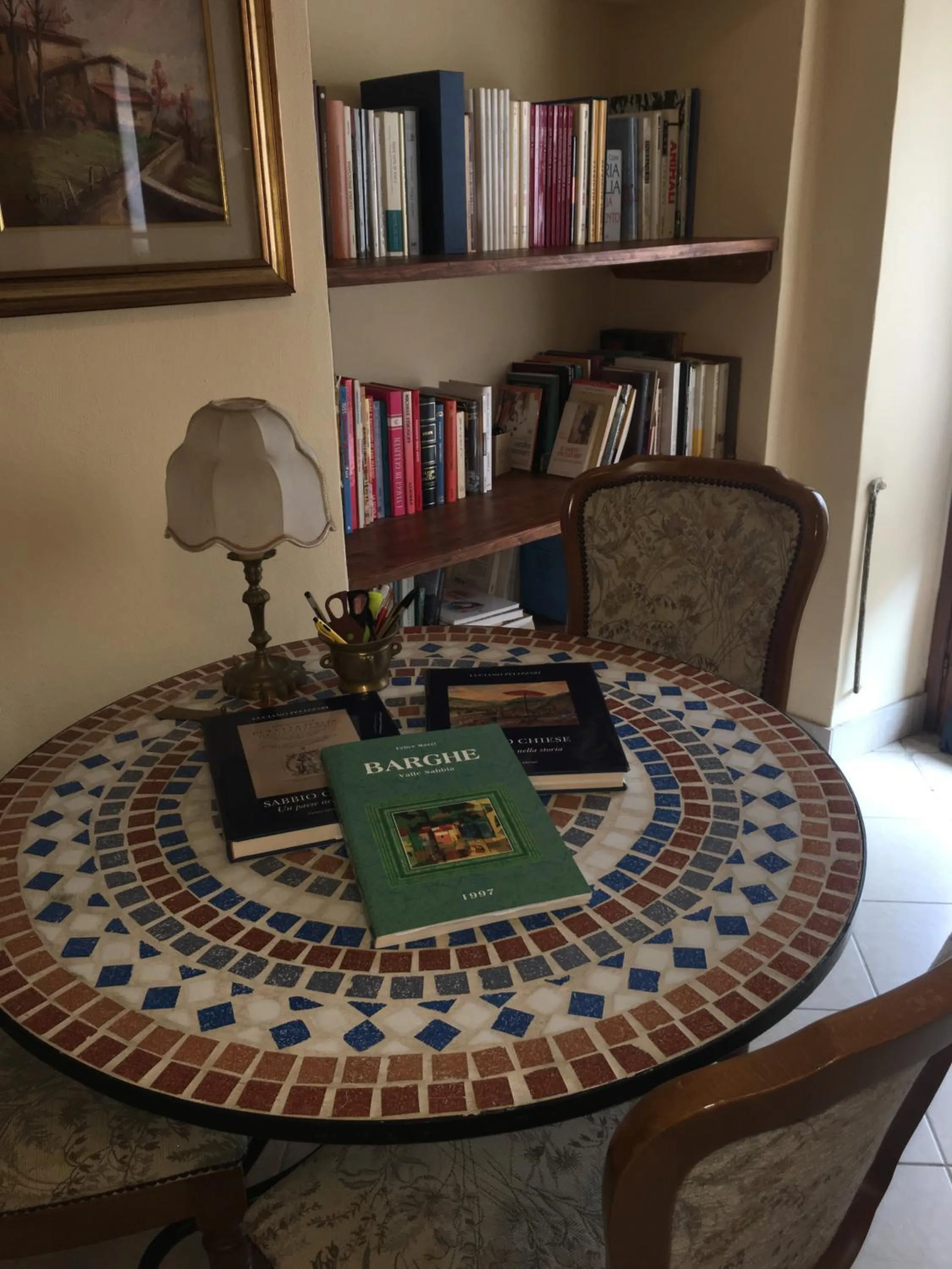 Decorative detail in B&B Al Caseificio