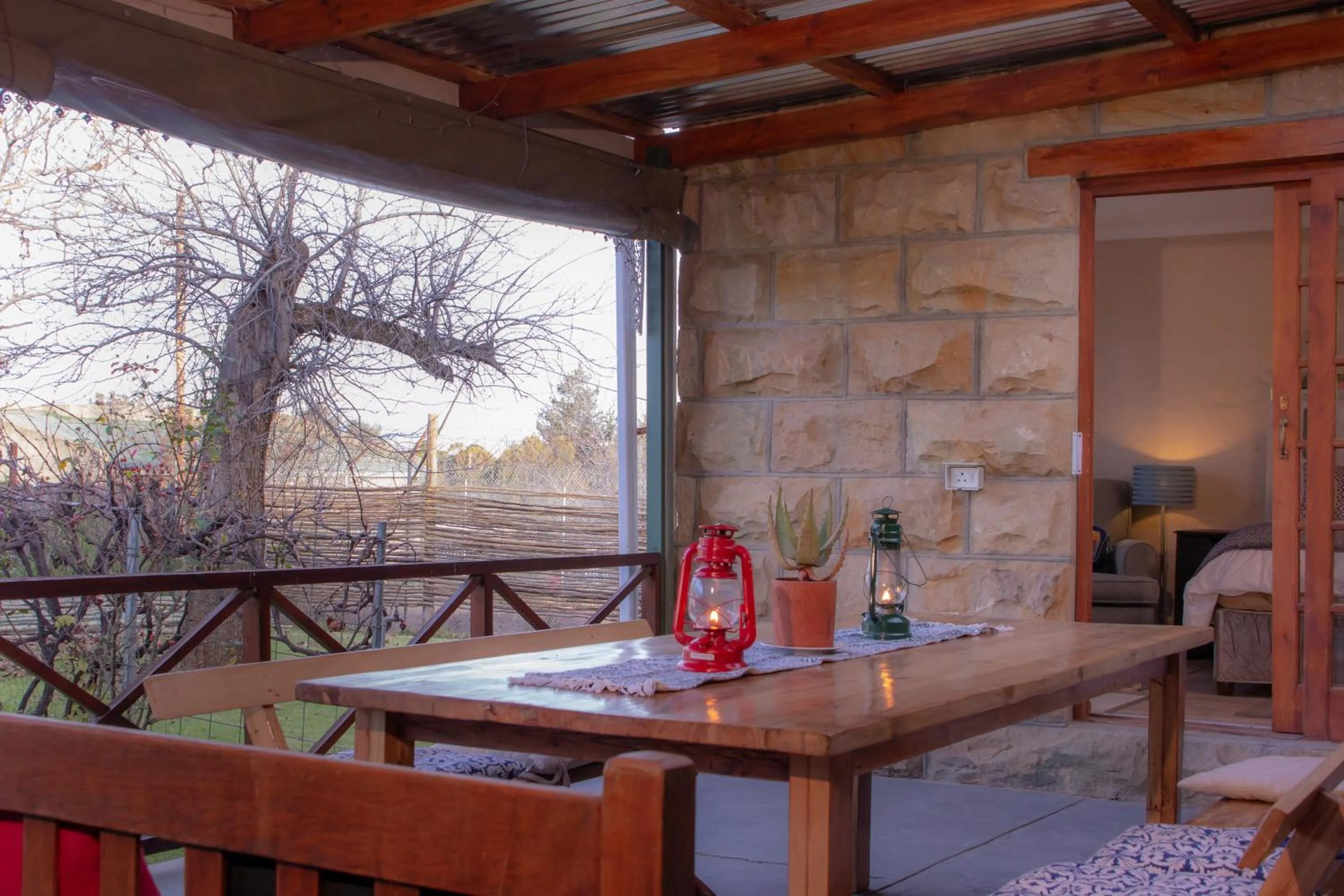 Balcony/Terrace in The Cherry Stone Country House