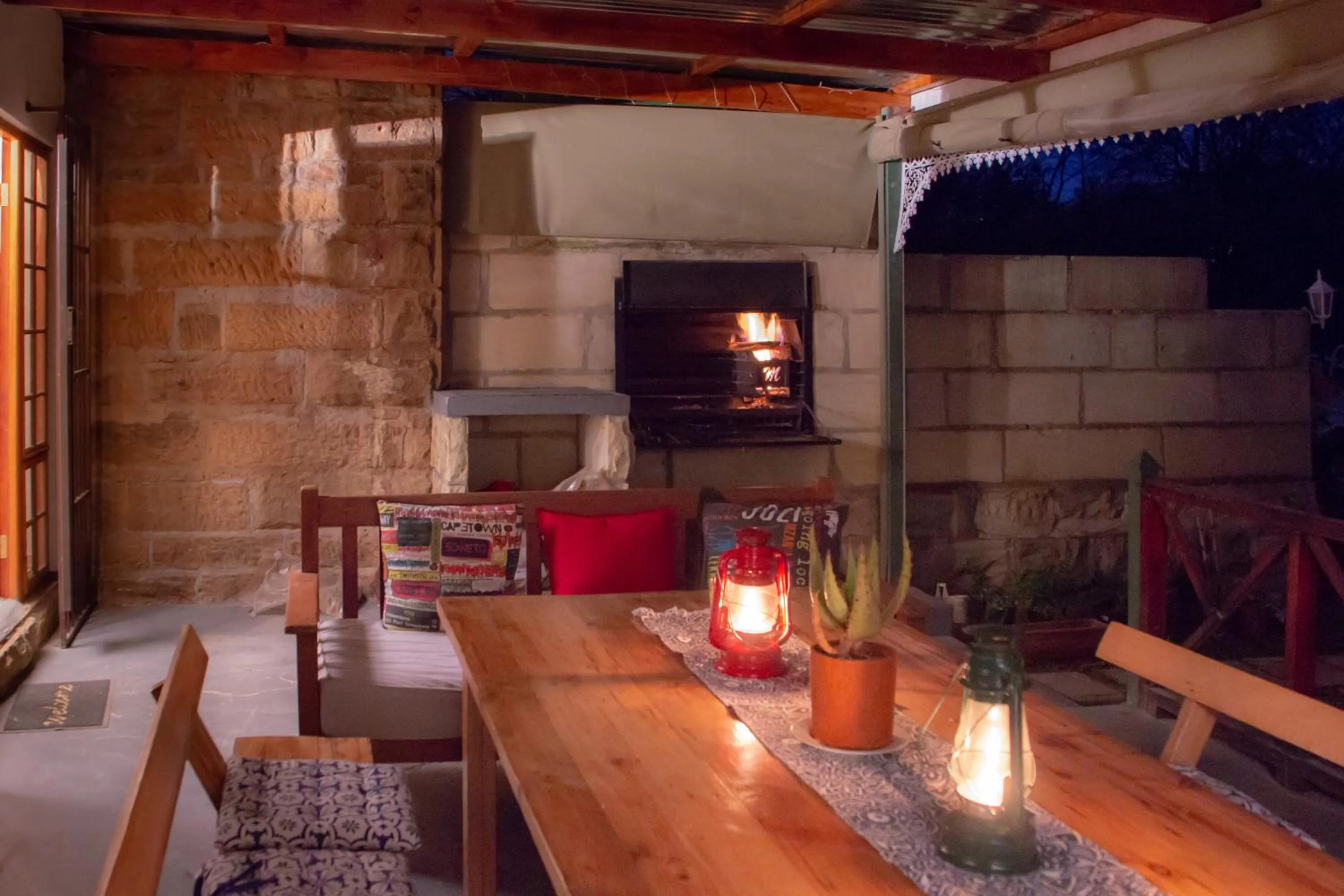 Night in The Cherry Stone Country House