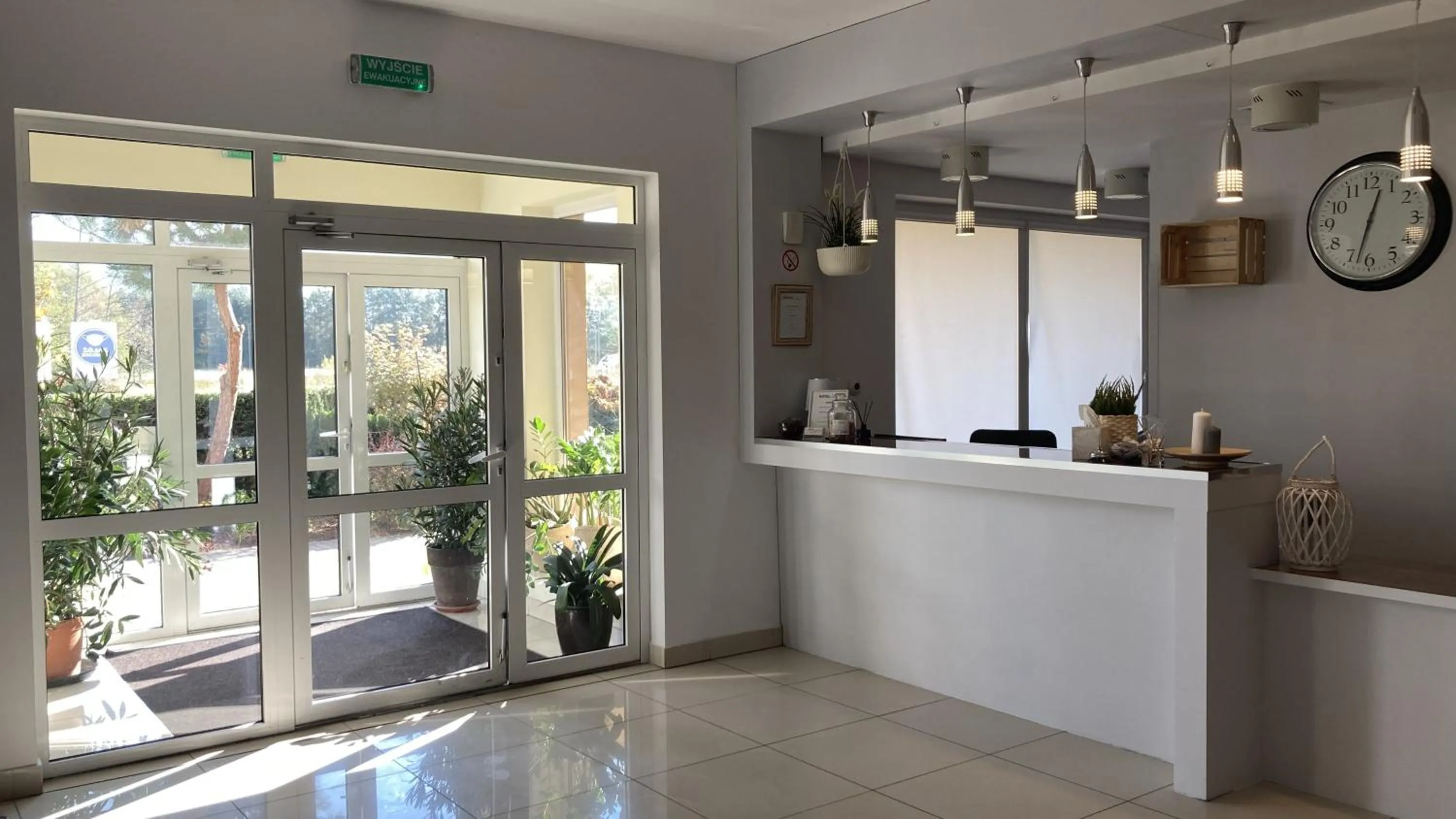 Lobby or reception in Hotel Solec