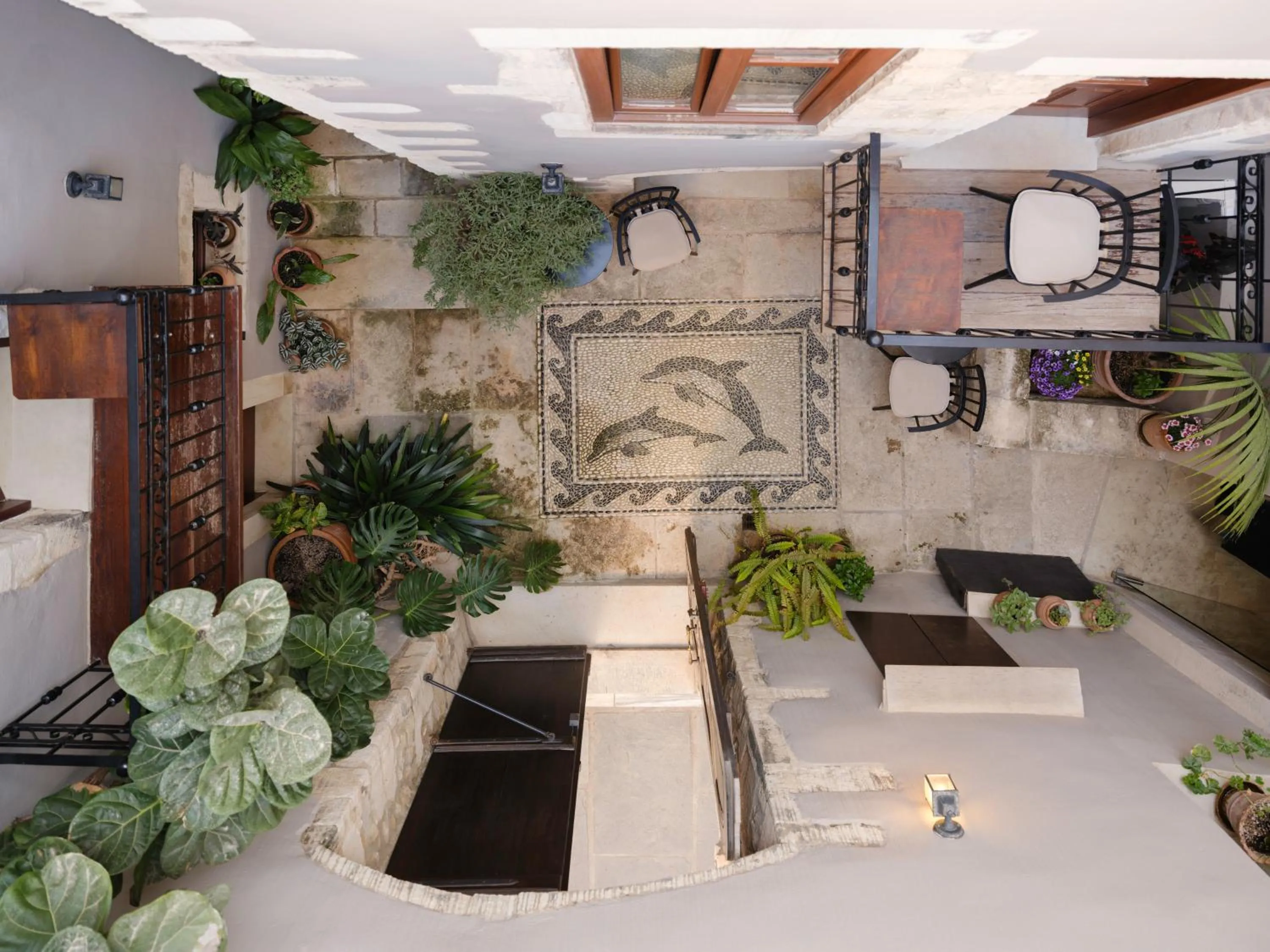 Patio in Casa Dei Delfini