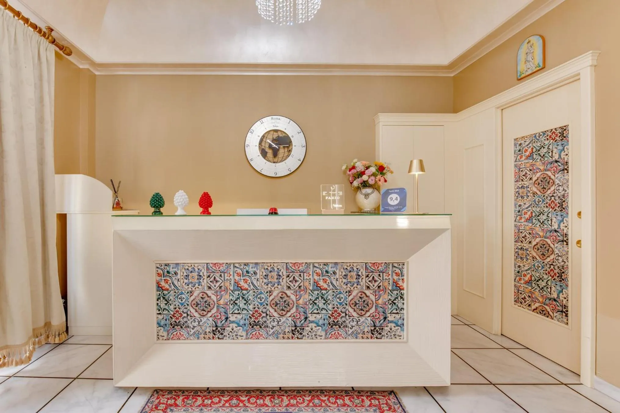 Lobby or reception in Fazio Rooms