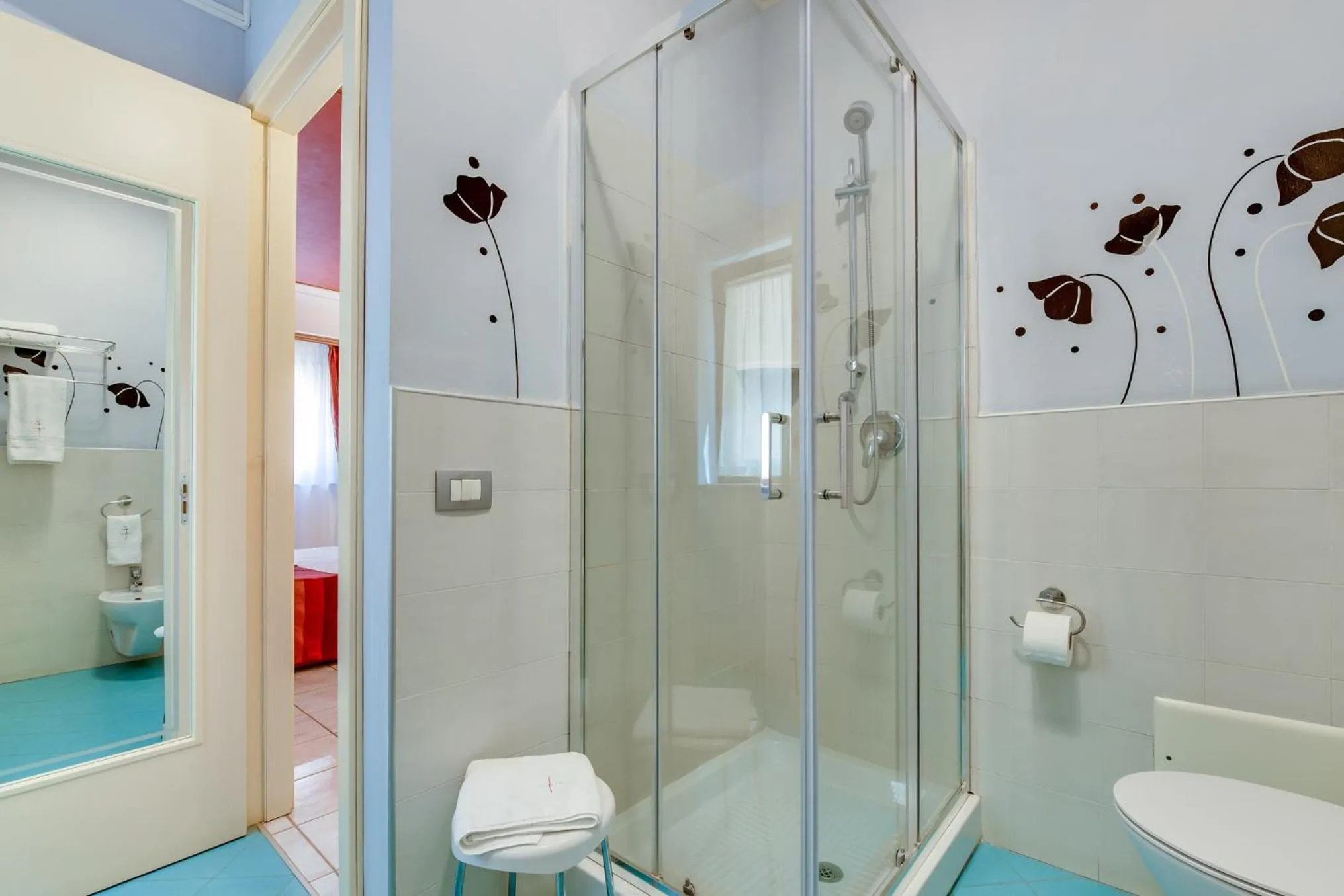 Bathroom in Fazio Rooms