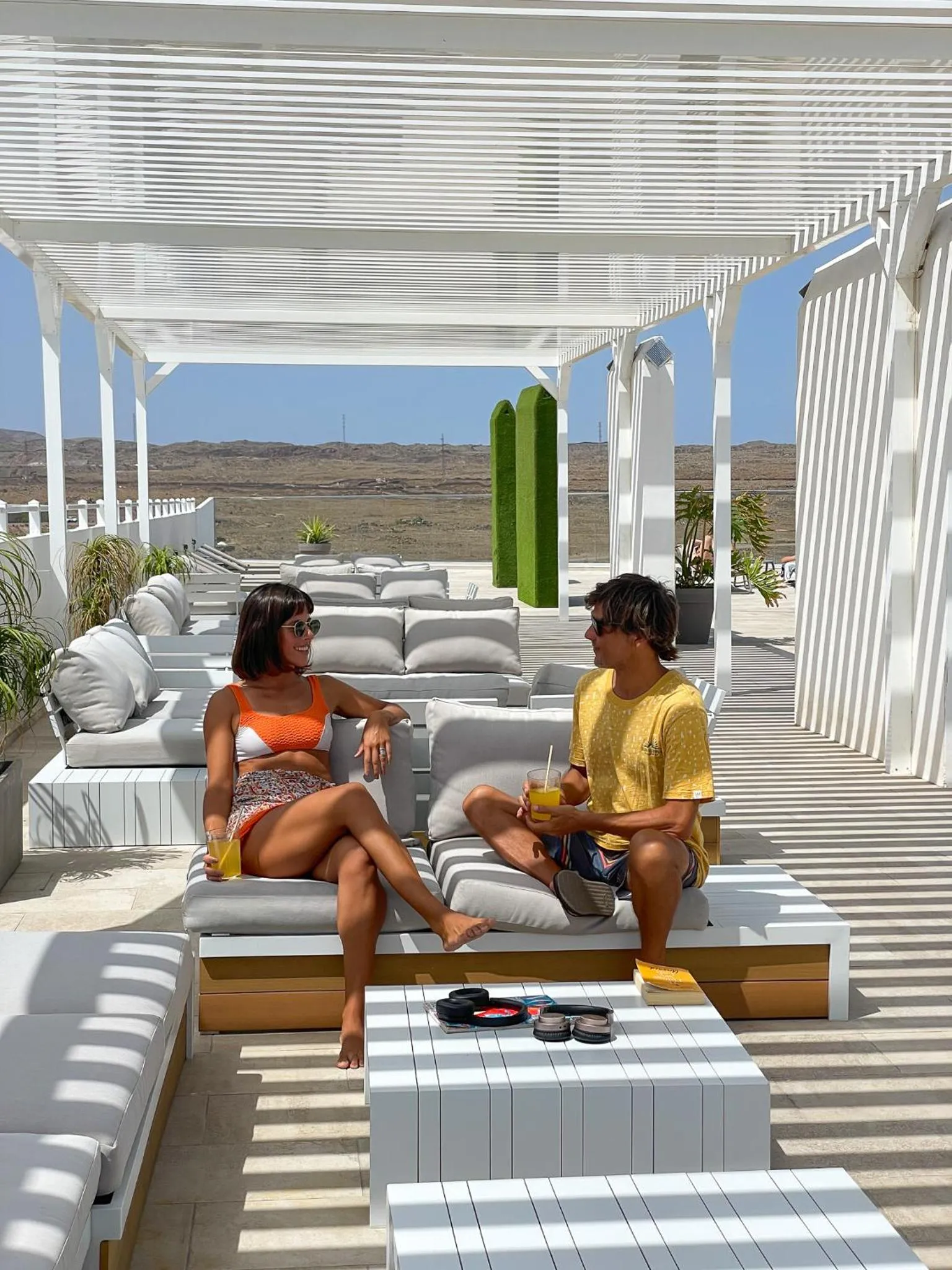 Balcony/Terrace in Corralejo Surfing Colors Hotel&Apartments