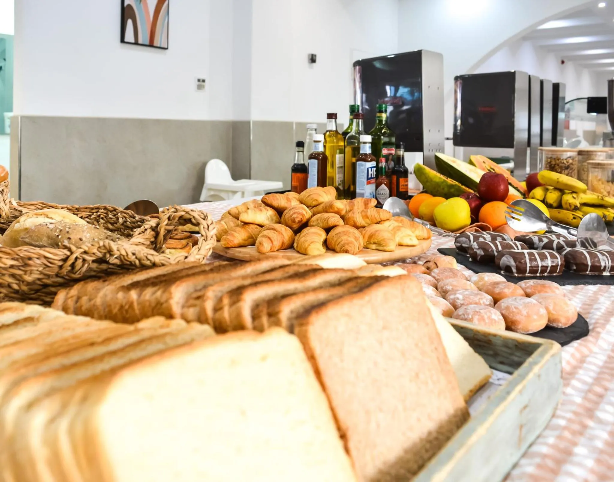 Buffet breakfast in Corralejo Surfing Colors Hotel&Apartments
