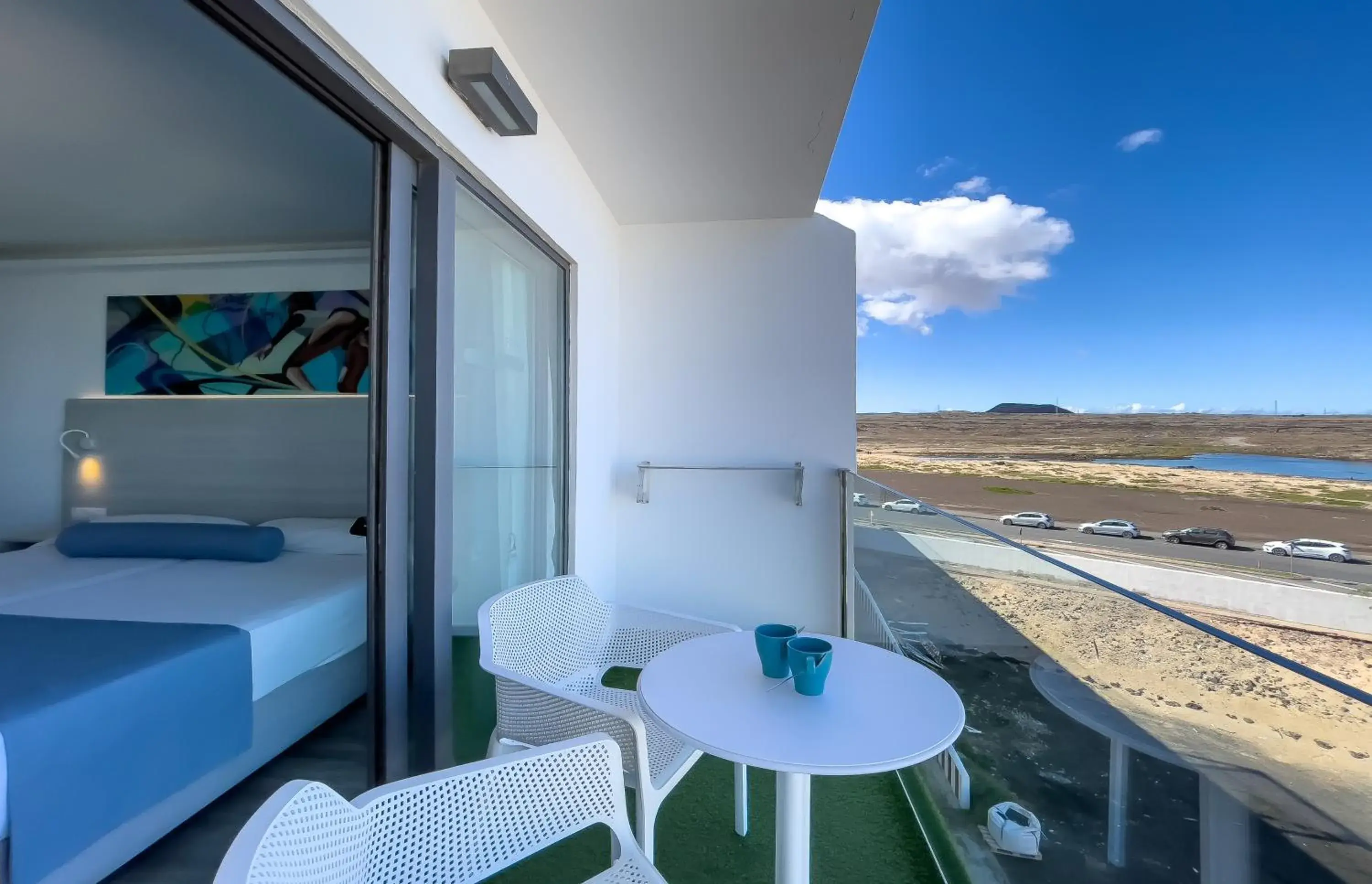 Double Room with Sea View in Corralejo Surfing Colors Hotel&Apartments Double Room with Sea View in Corralejo Surfing Colors Hotel&Apartments