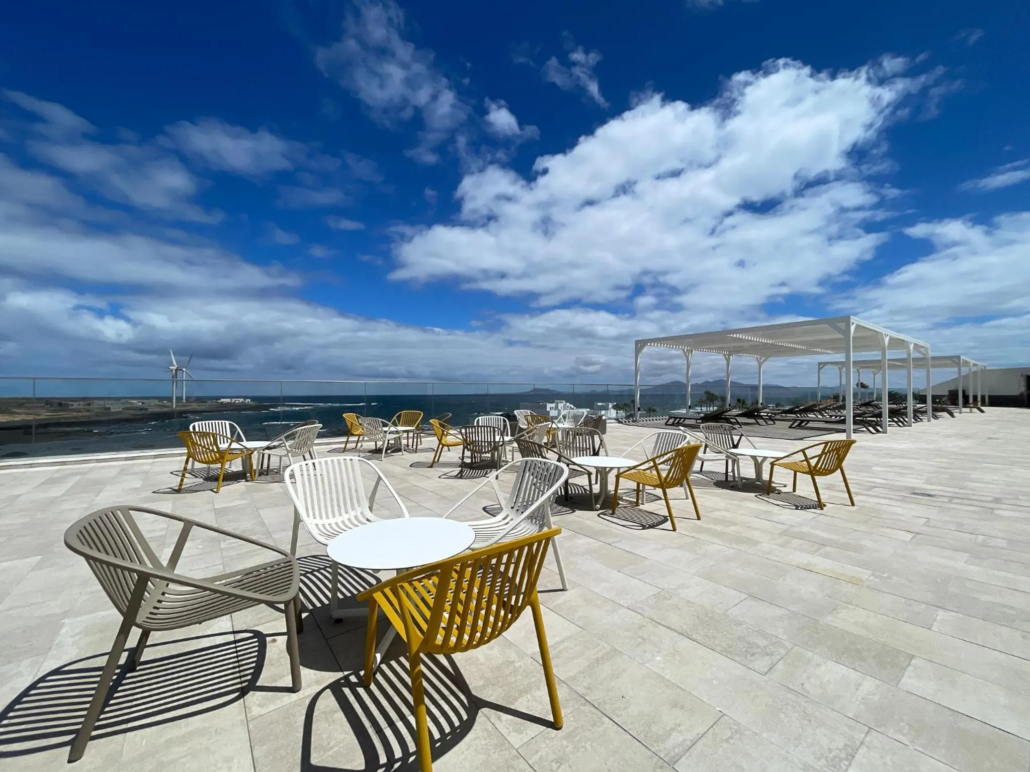 Balcony/Terrace in Corralejo Surfing Colors Hotel&Apartments
