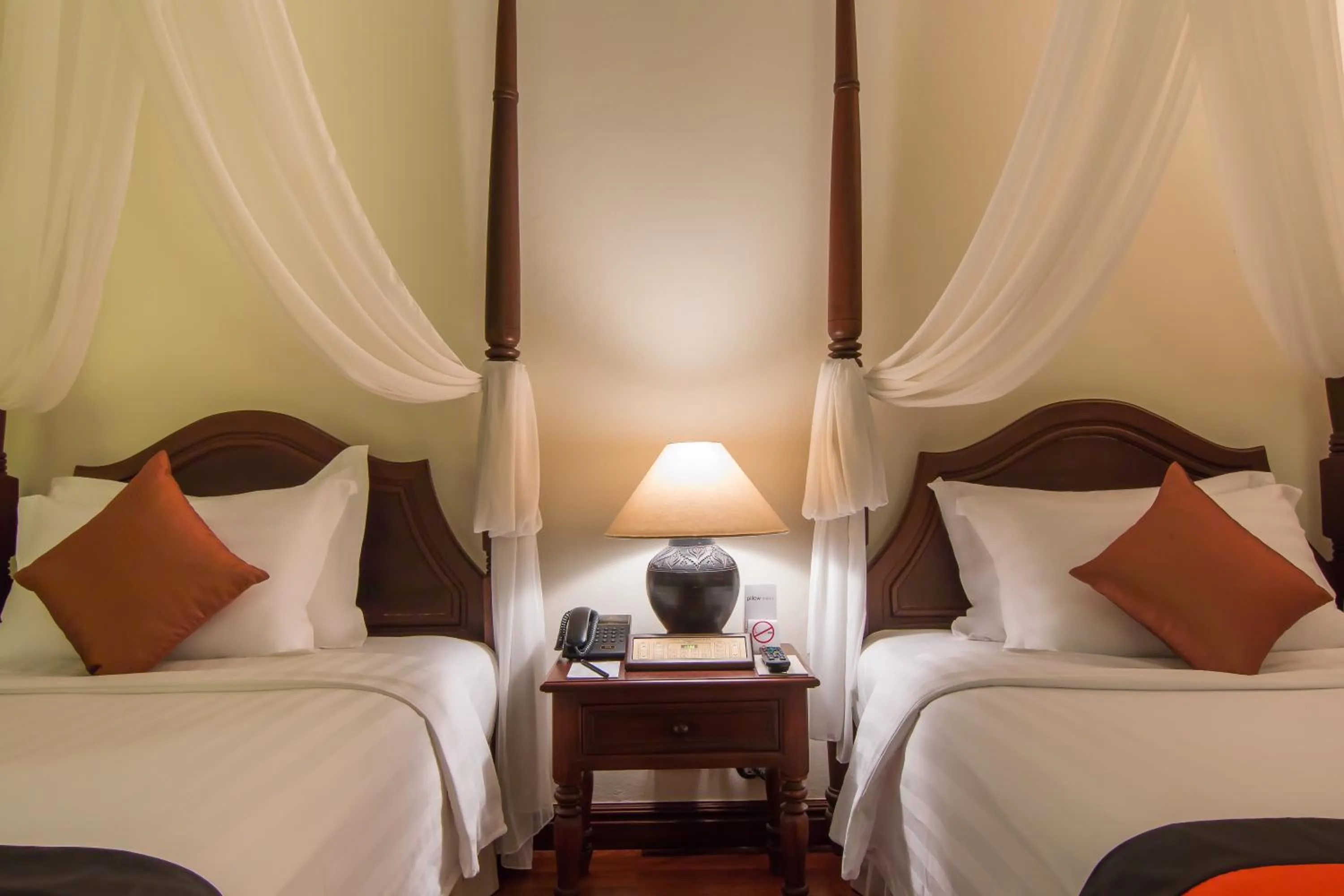 Bed in Angkor Palace Resort & Spa