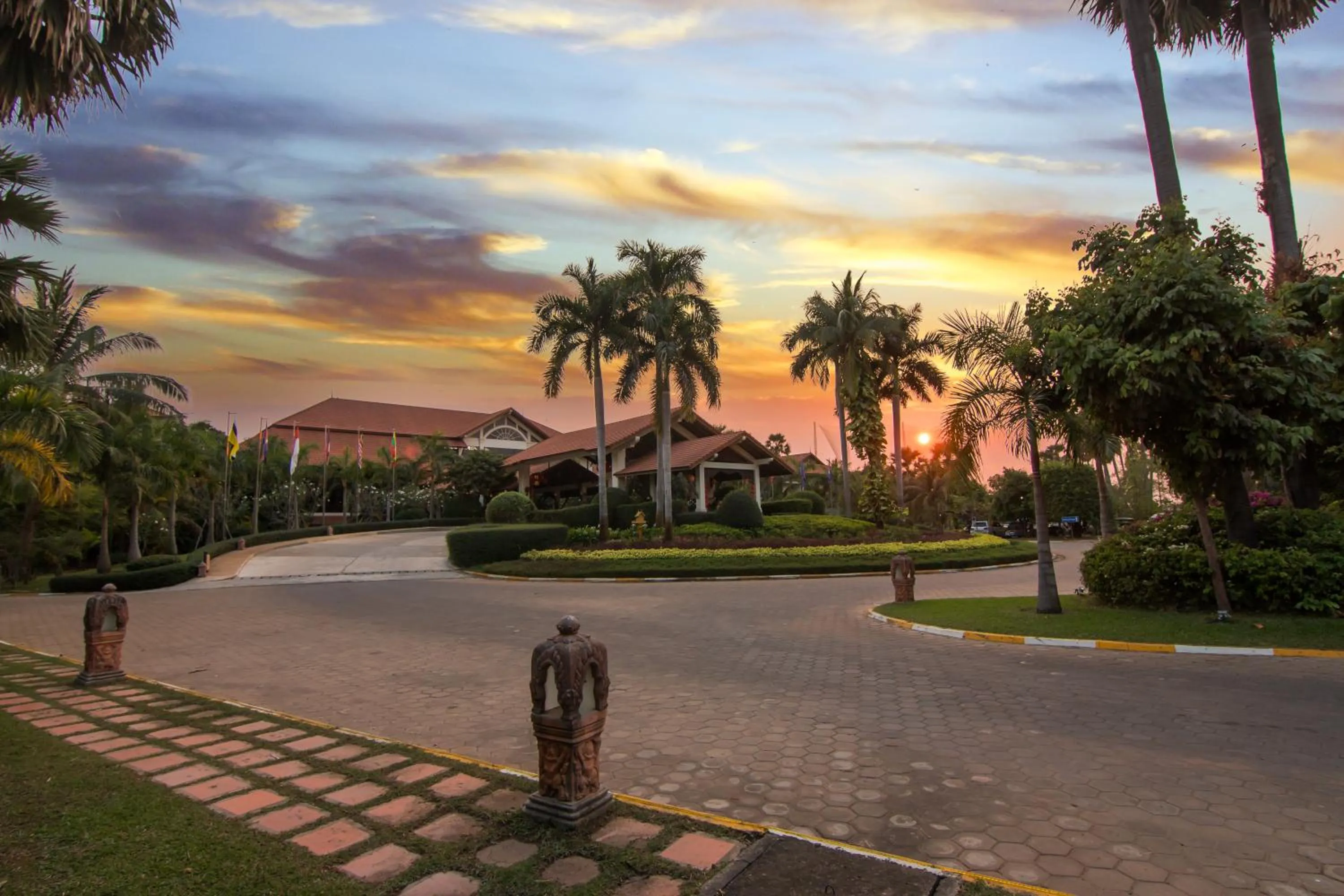Facade/entrance in Angkor Palace Resort & Spa