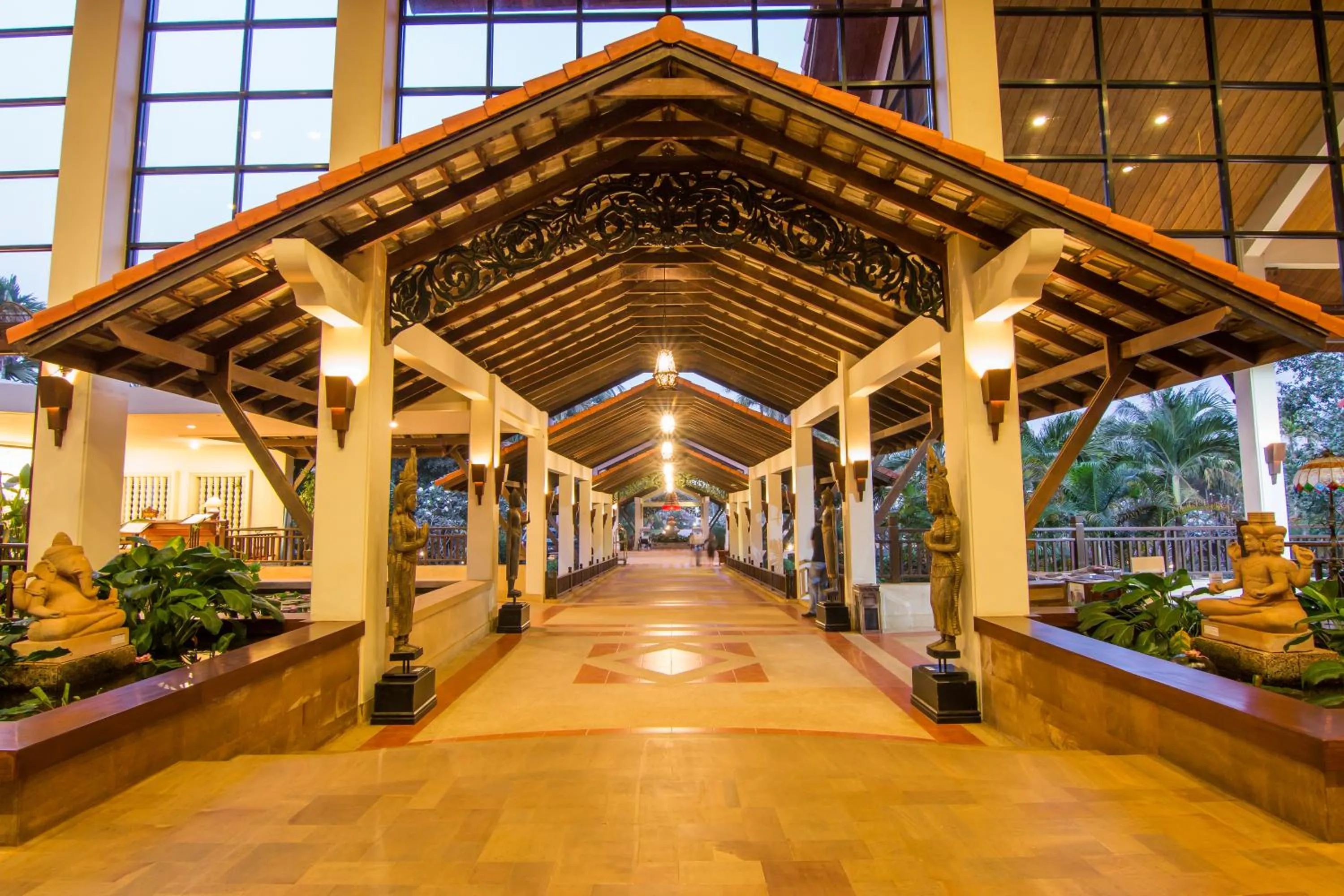 Lobby or reception in Angkor Palace Resort & Spa