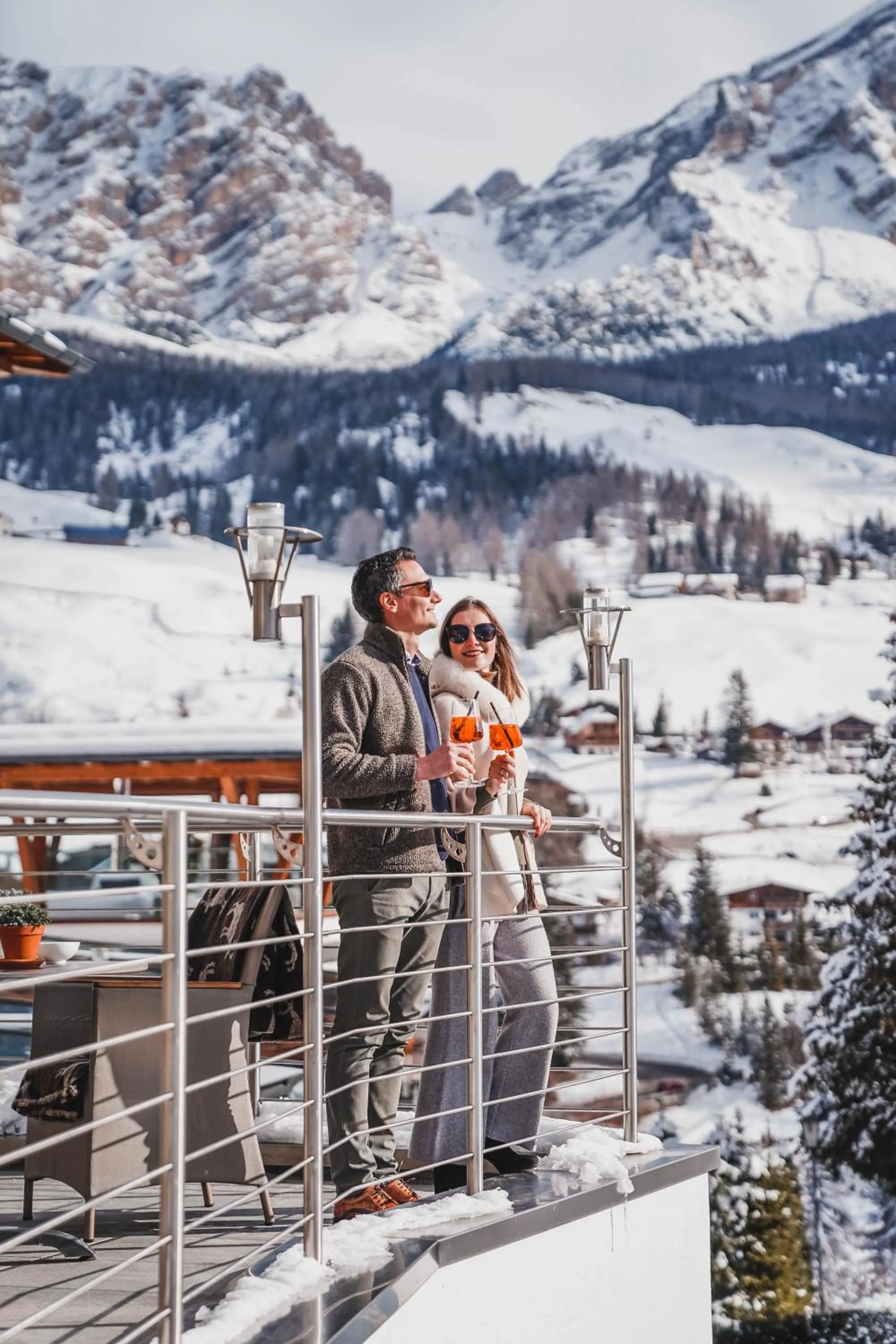 Balcony/Terrace in Hotel Ciasa Soleil