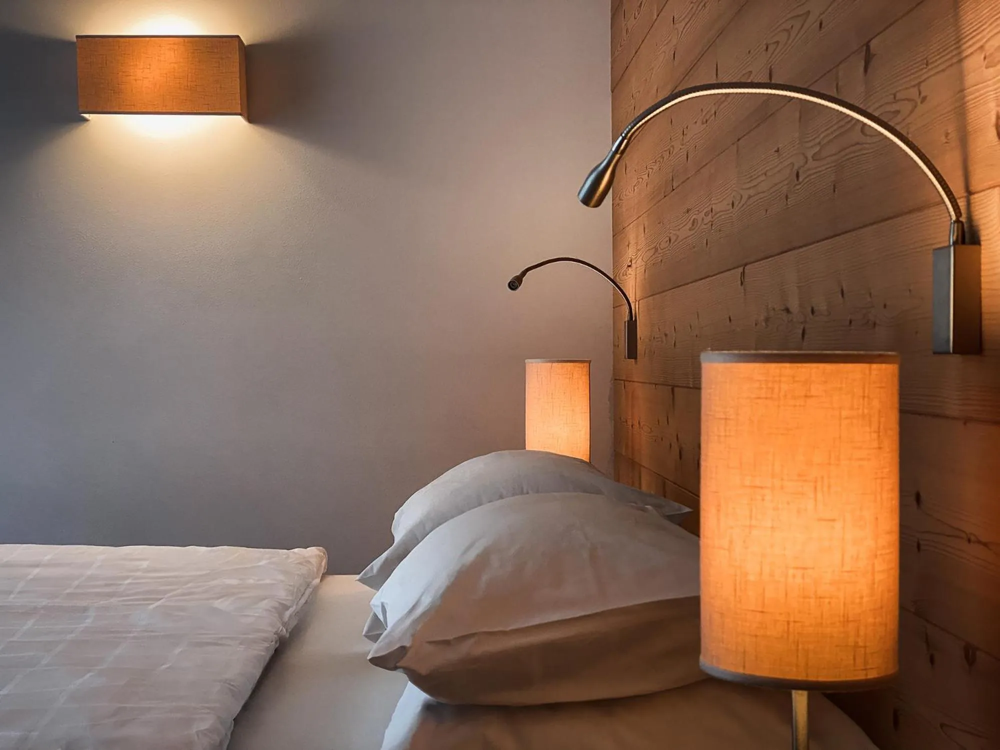 Bedroom, Bed in Hotel Ciasa Soleil