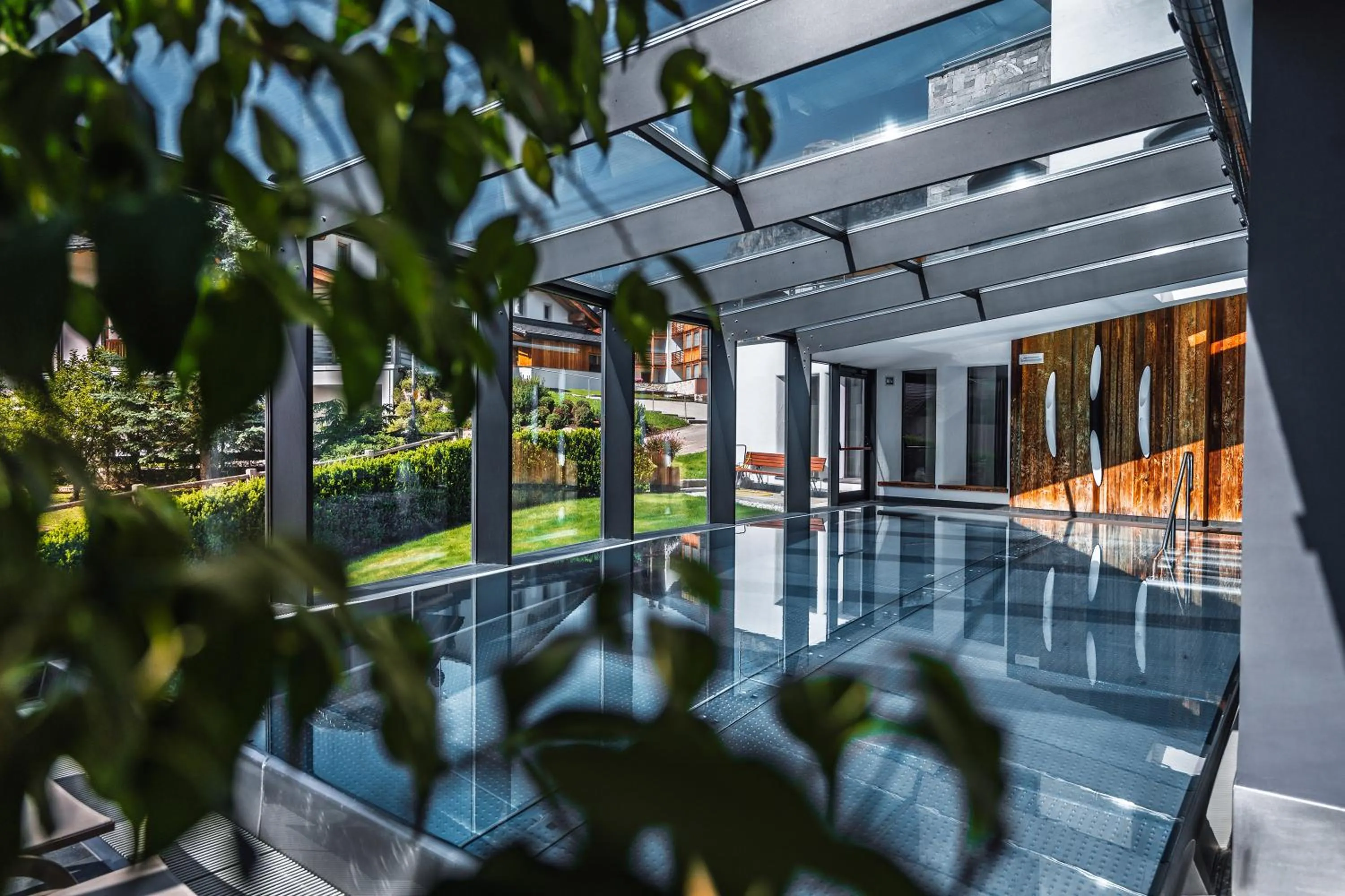 Swimming pool in Hotel Ciasa Soleil