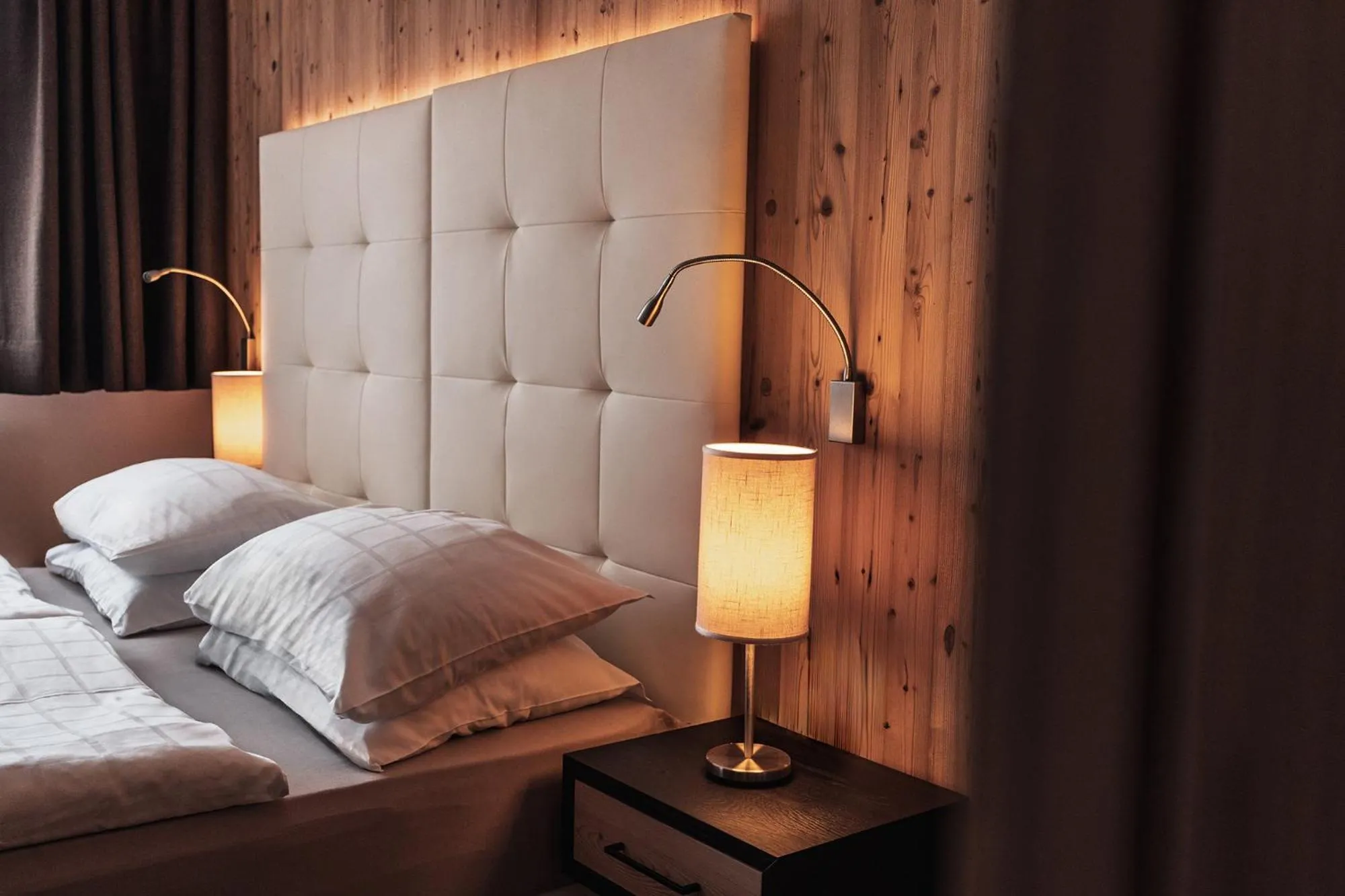 Bedroom, Bed in Hotel Ciasa Soleil