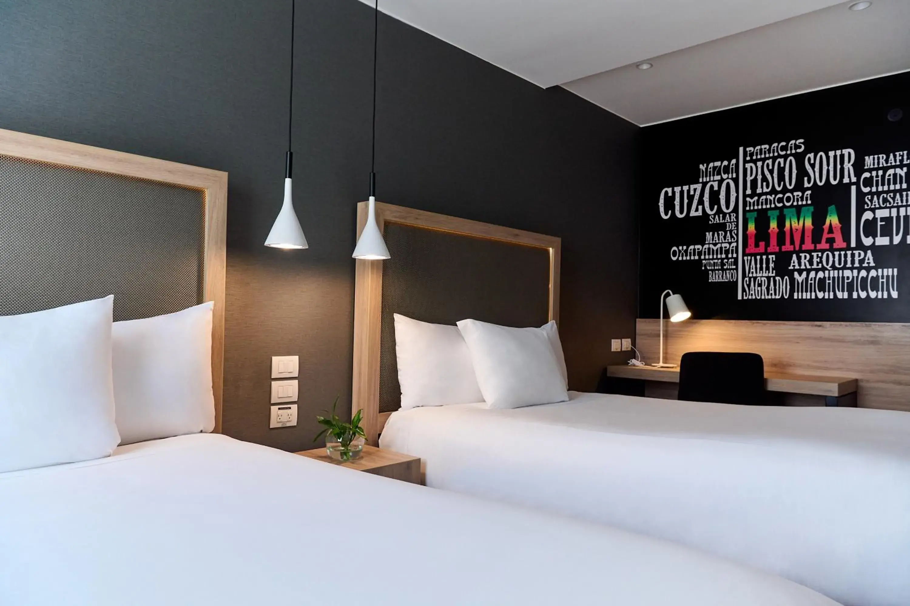 The Innside Room 2 Double Beds in INNSiDE by Meliá Lima Miraflores The Innside Room 2 Double Beds in INNSiDE by Meliá Lima Miraflores