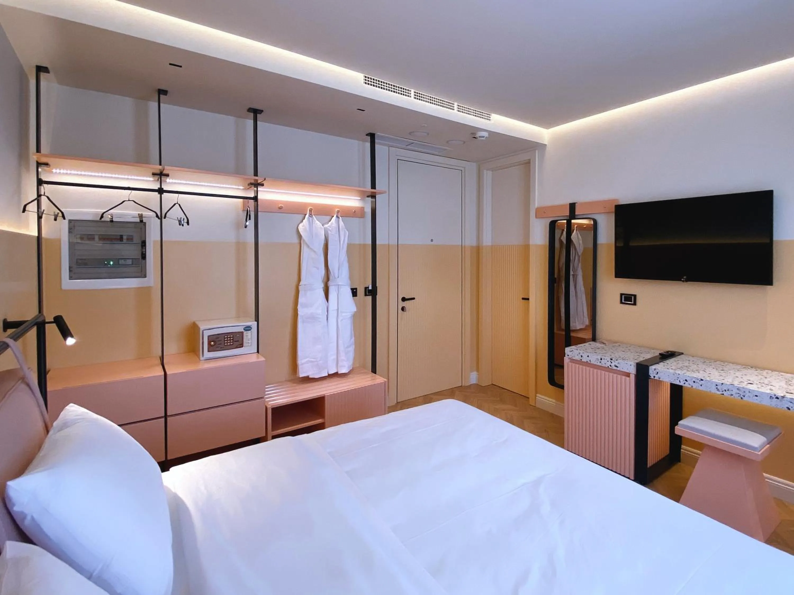 Bed in Iliria Boutique Hotel