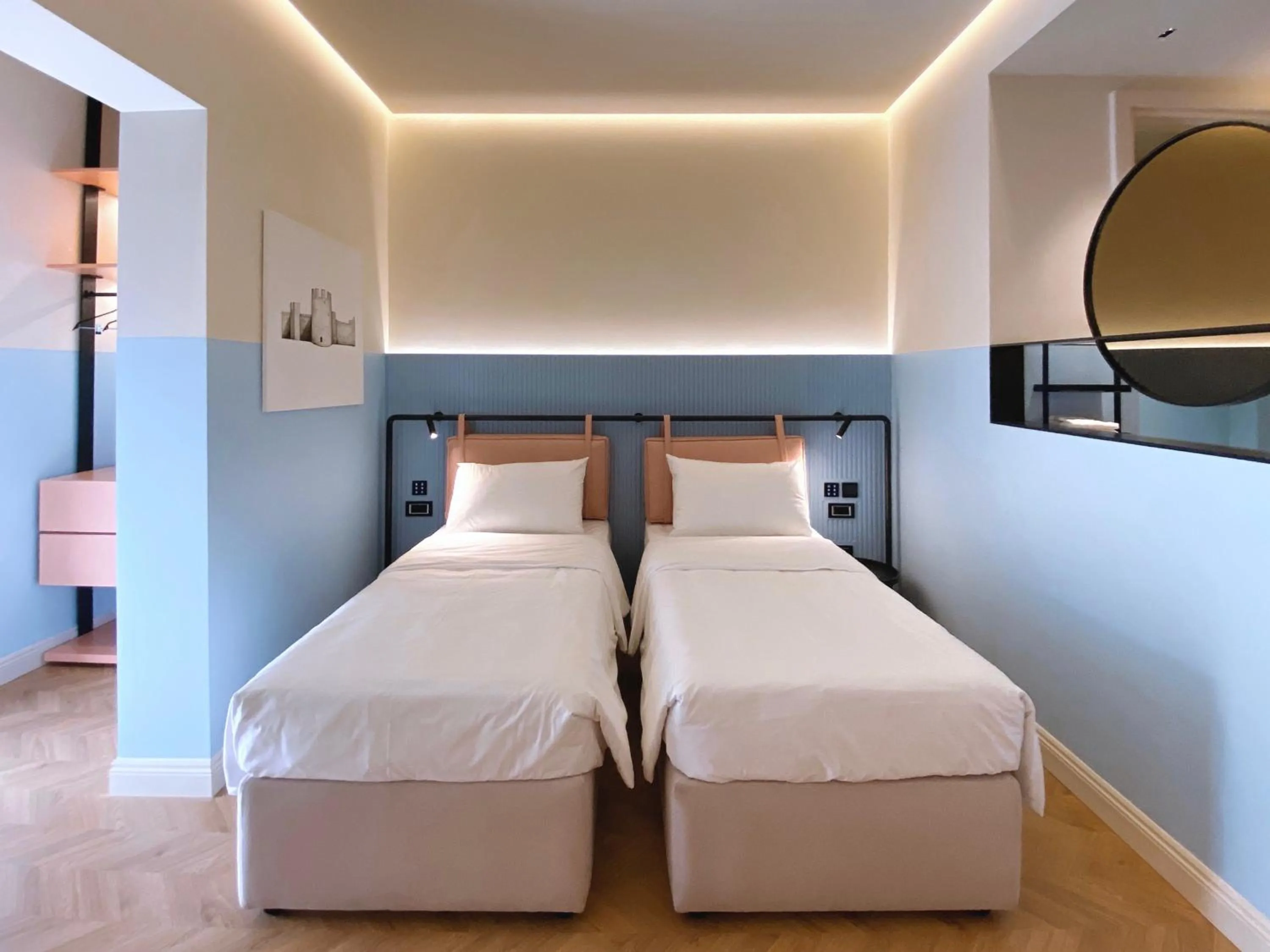 Bed in Iliria Boutique Hotel