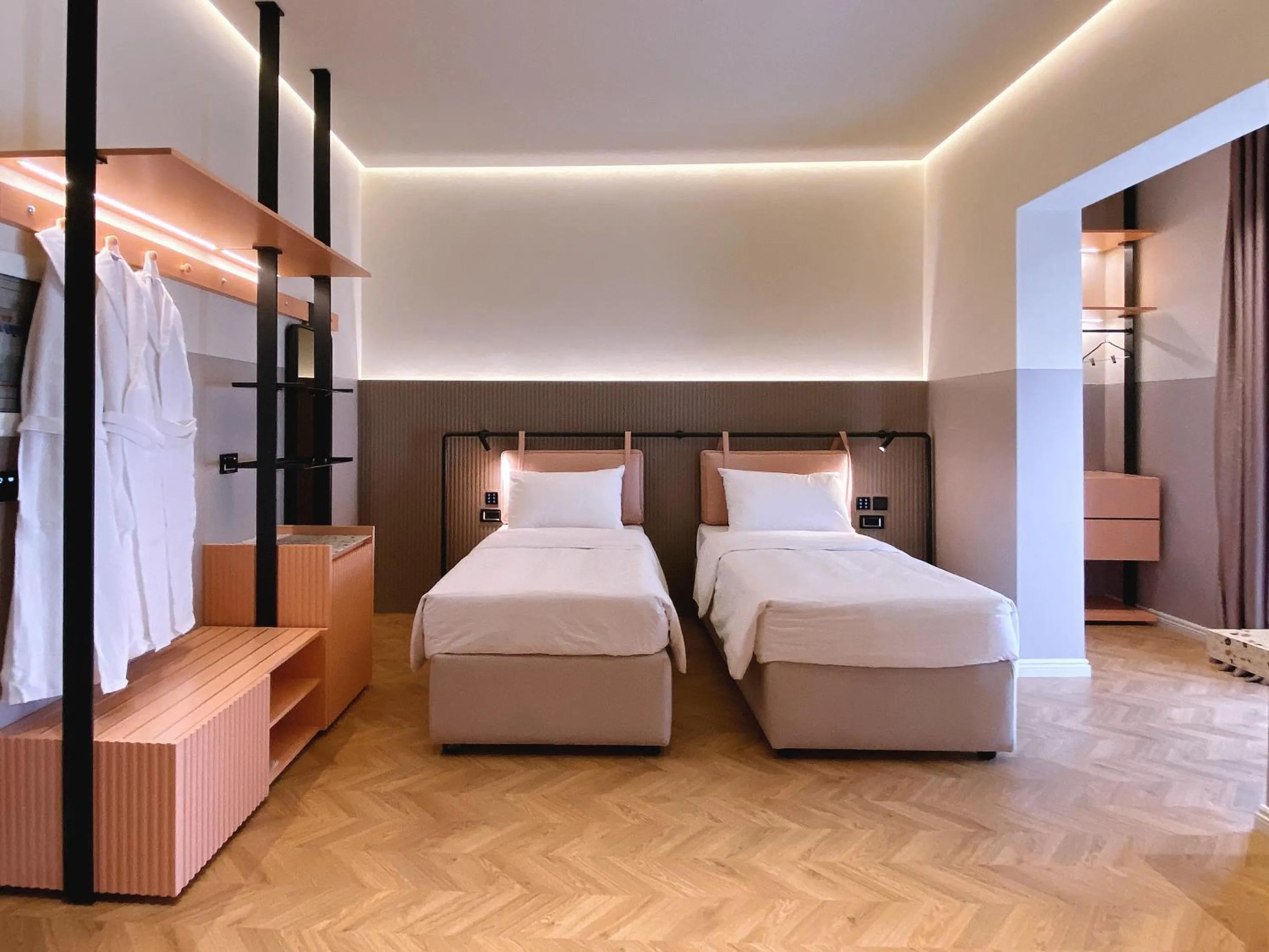 Bed in Iliria Boutique Hotel
