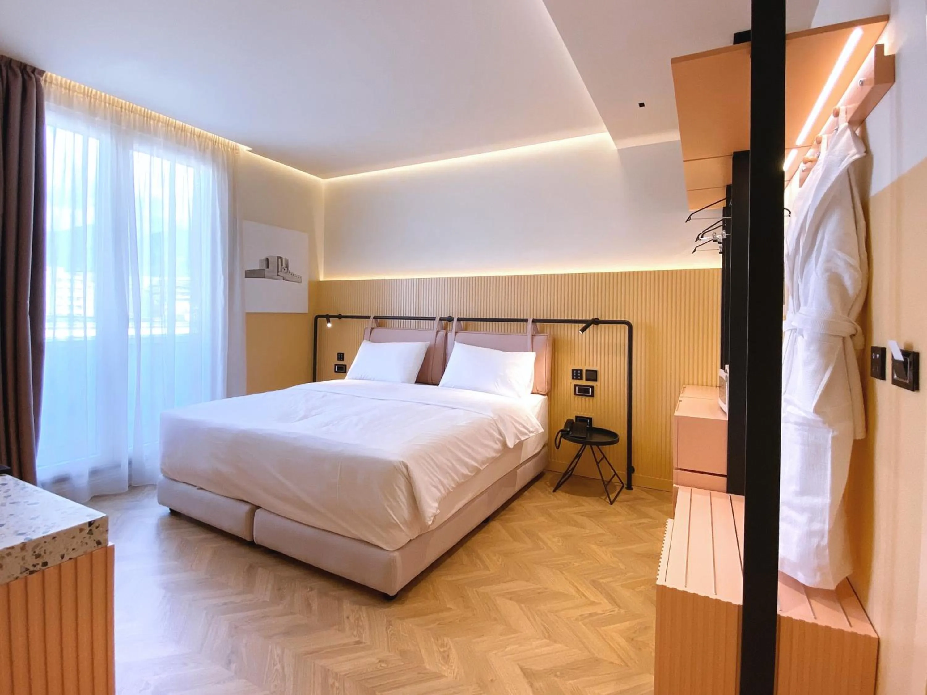 Bed in Iliria Boutique Hotel