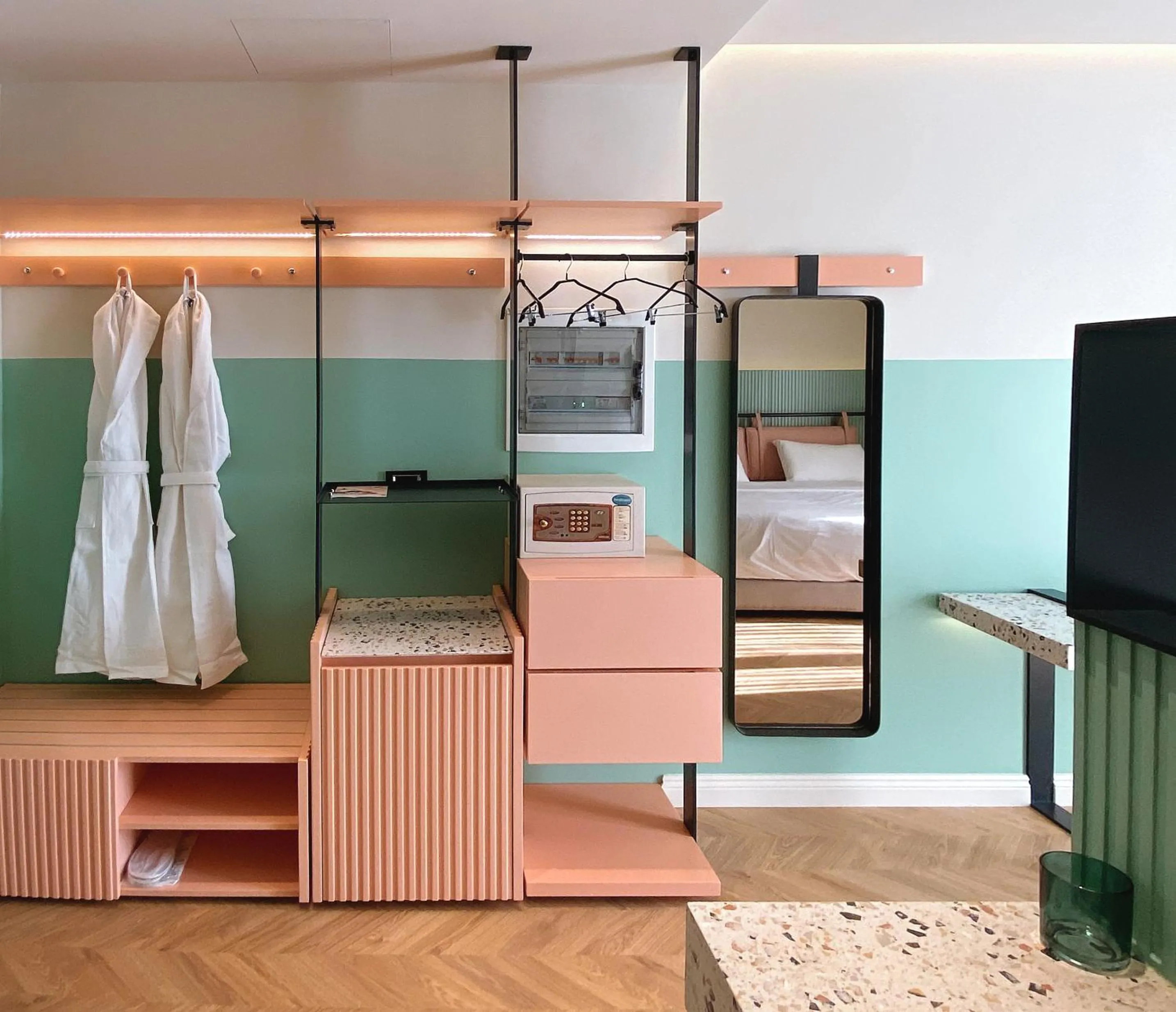 Bed in Iliria Boutique Hotel