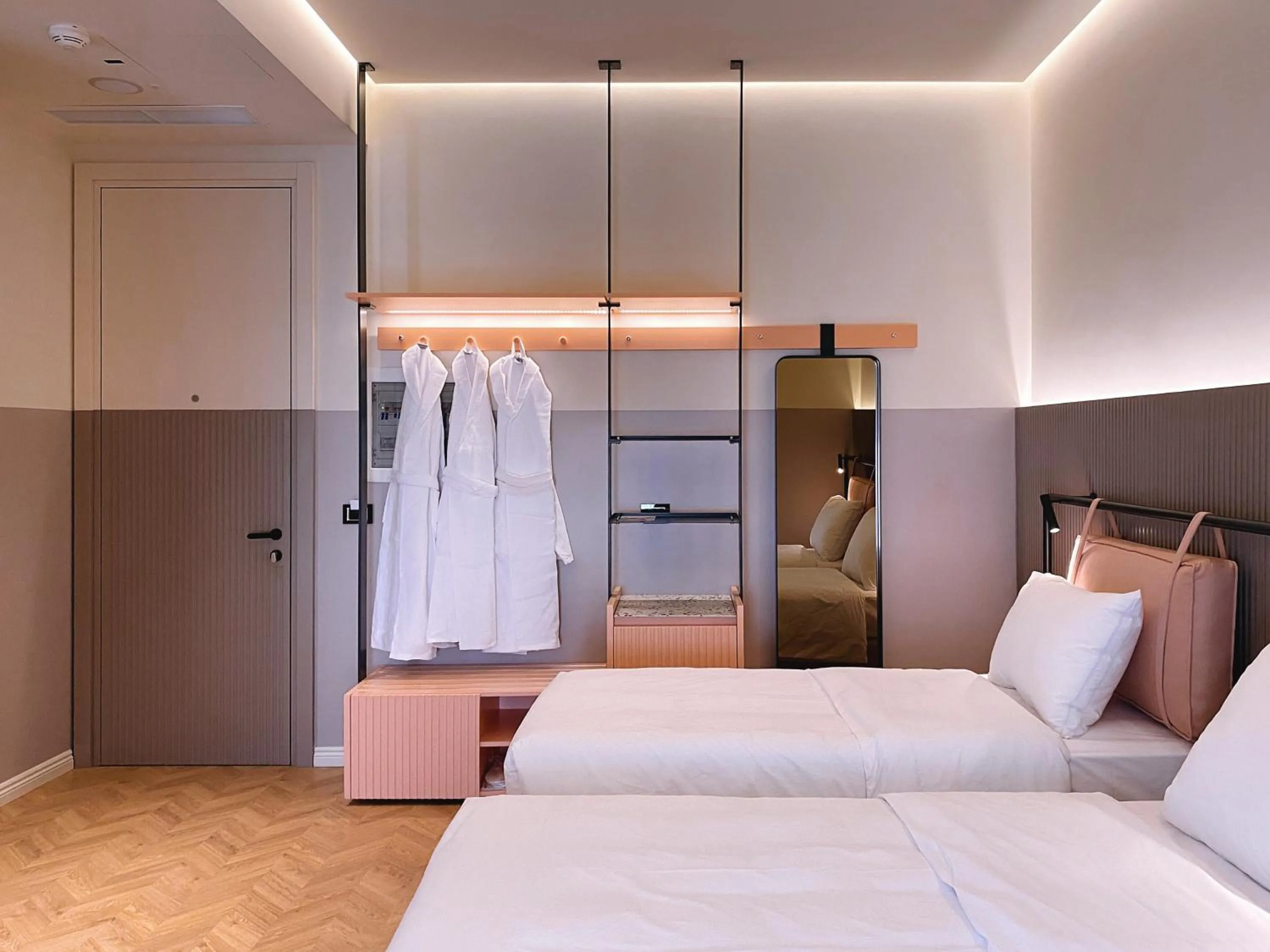 Bed in Iliria Boutique Hotel