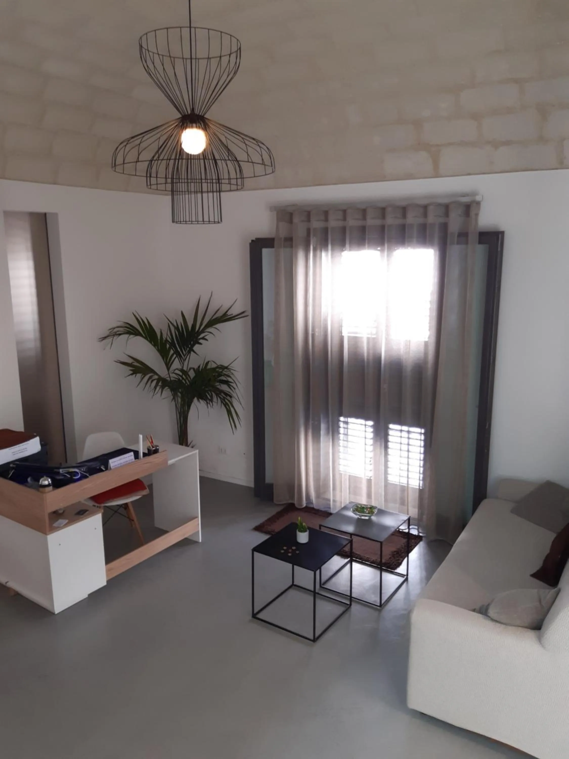 Living room, Bed in Patio 101 "Exclusive"