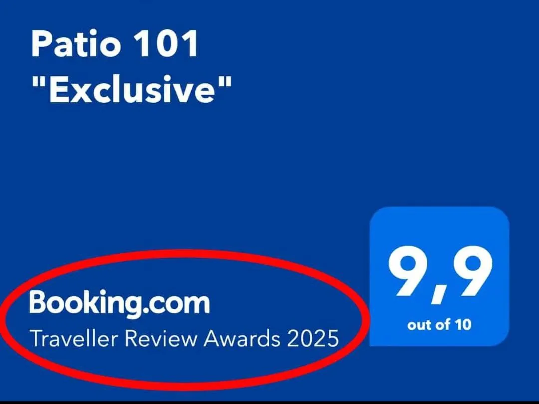 Property logo or sign in Patio 101 "Exclusive"