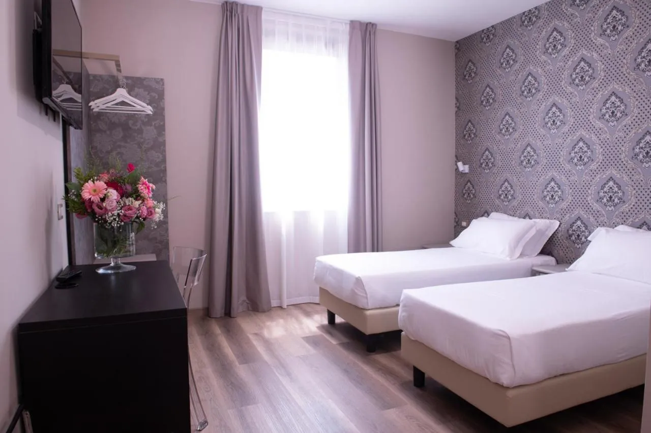 Bed in Hotel Della Rosa