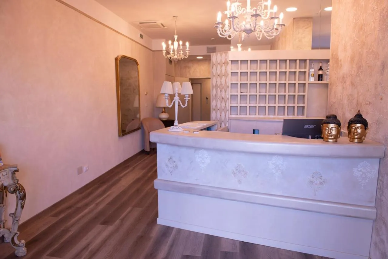 Lobby or reception in Hotel Della Rosa