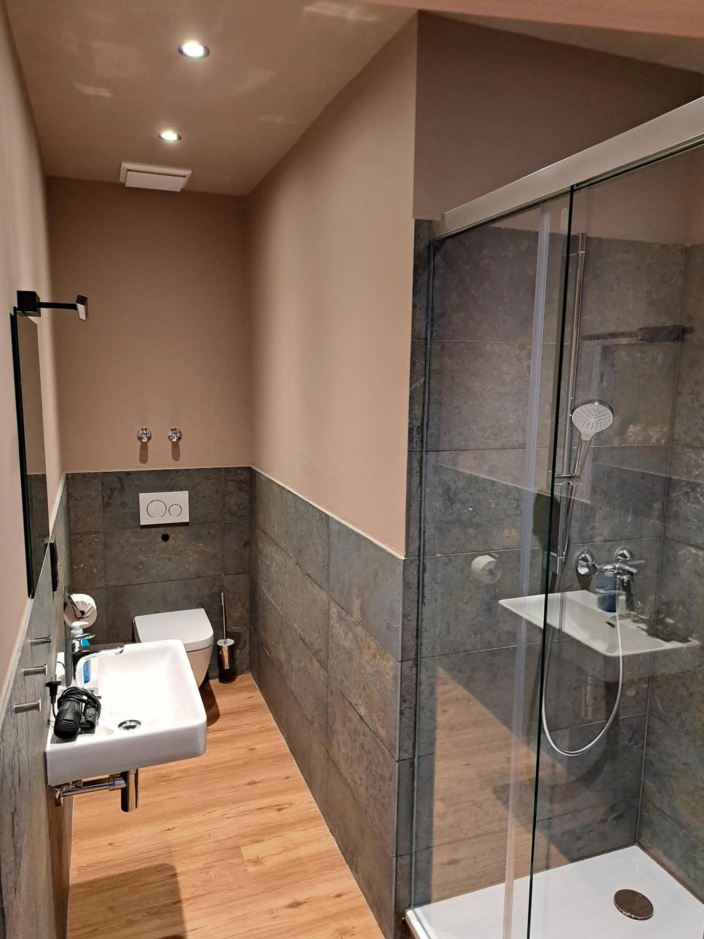 Shower in Kühlungsborner Brauhaus