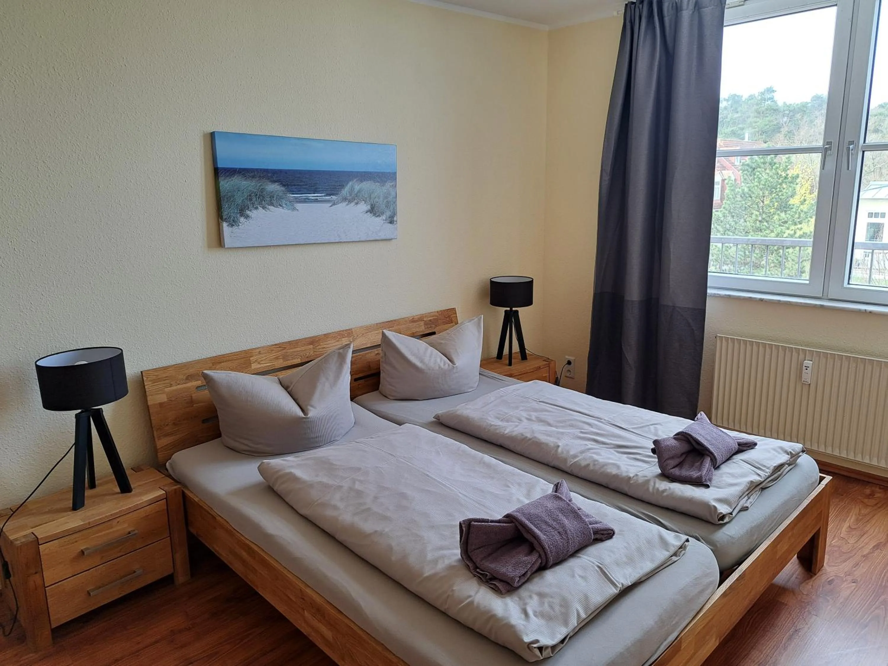 Bedroom, Bed in Kühlungsborner Brauhaus